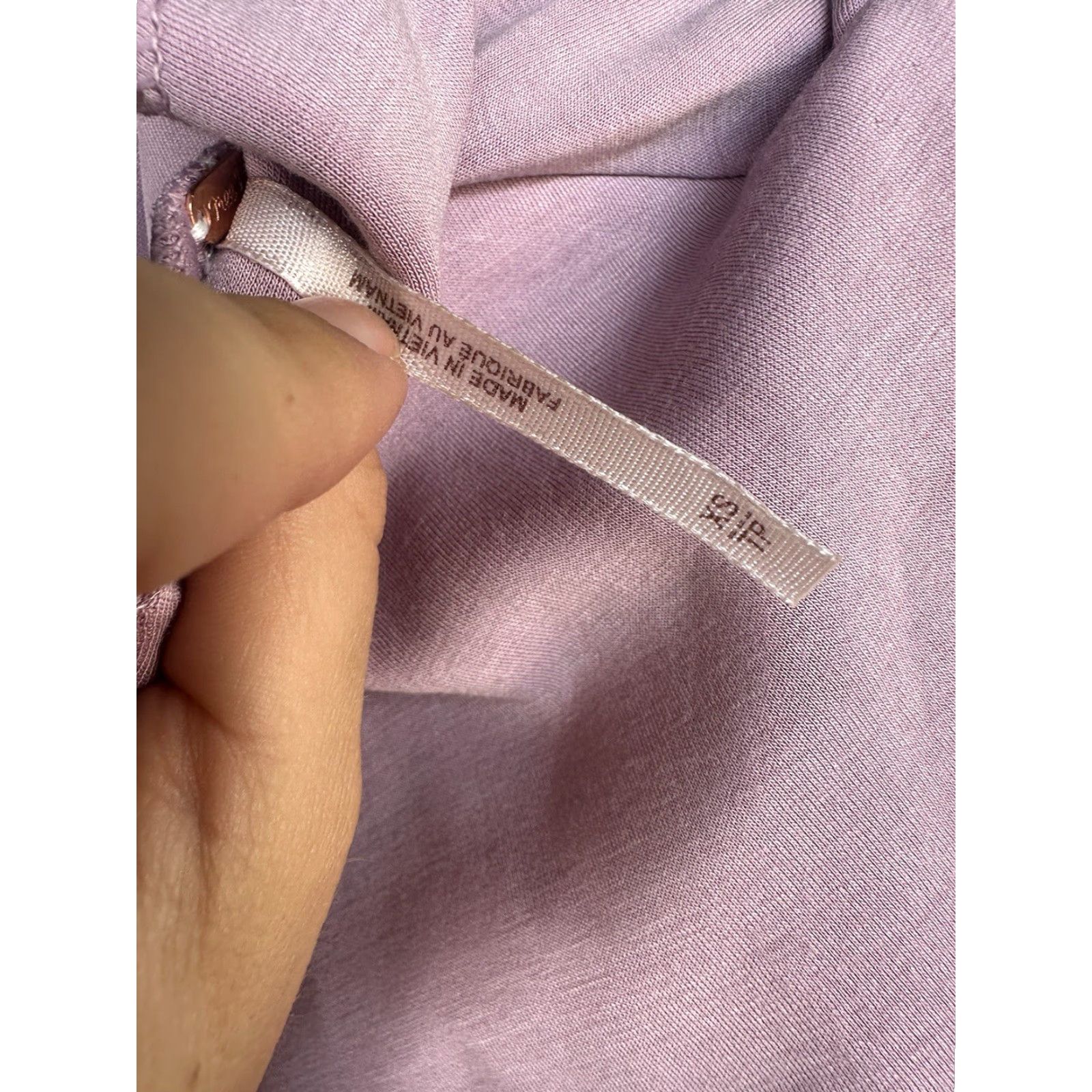 Free People **Free People Amelie Mini Dress Pullover Lavender Size XS** User: **Free People Amelie Mini Pullover Dress Size XS Lavender** Size XS / US 0-2 / IT 36-38 - 6 Thumbnail