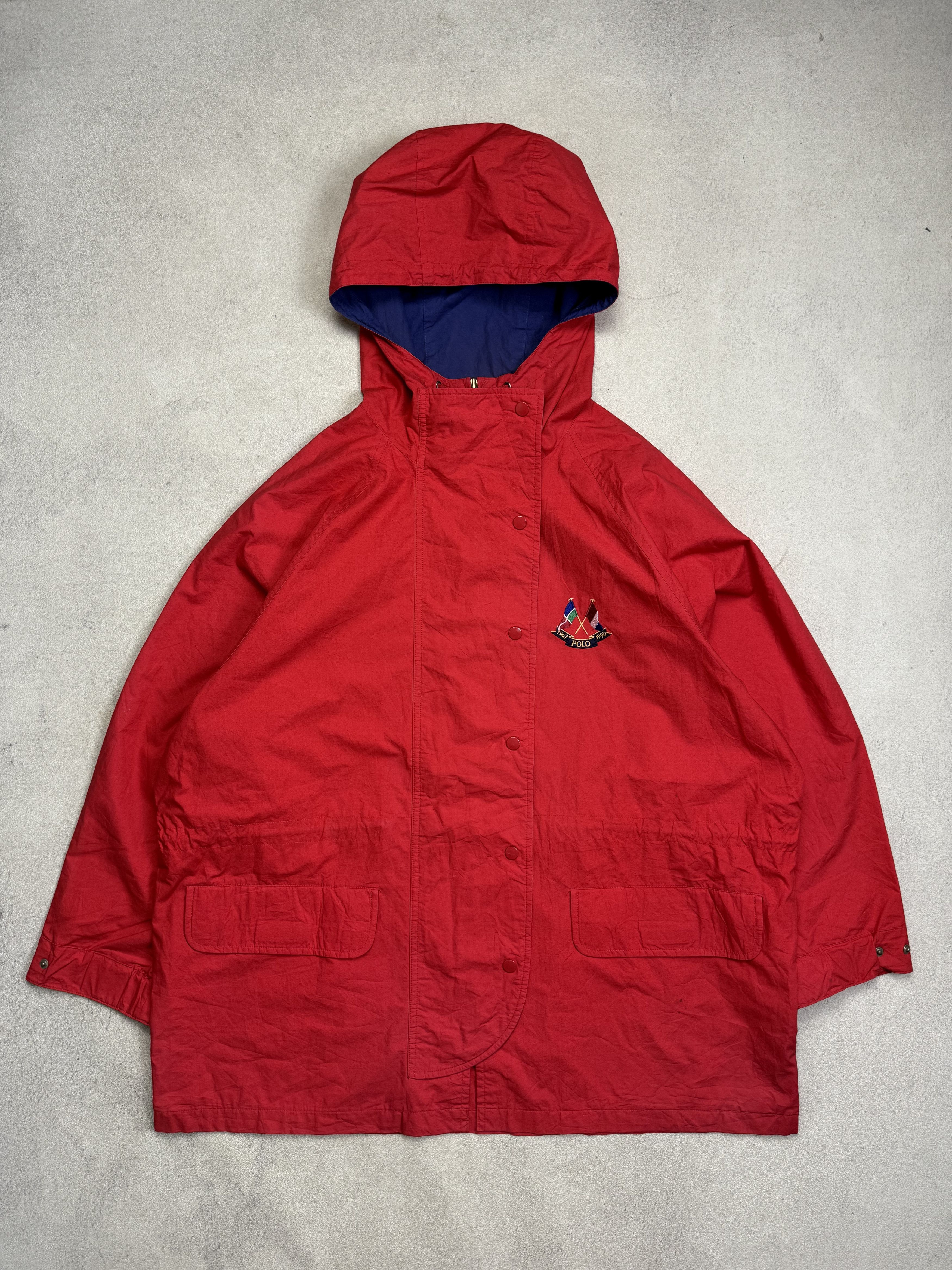 POLOアウタージャケット イギリス国旗3 Polo Ralph Lauren Vintage Polo Ralph Lauren 66 Britain Flag Winter
