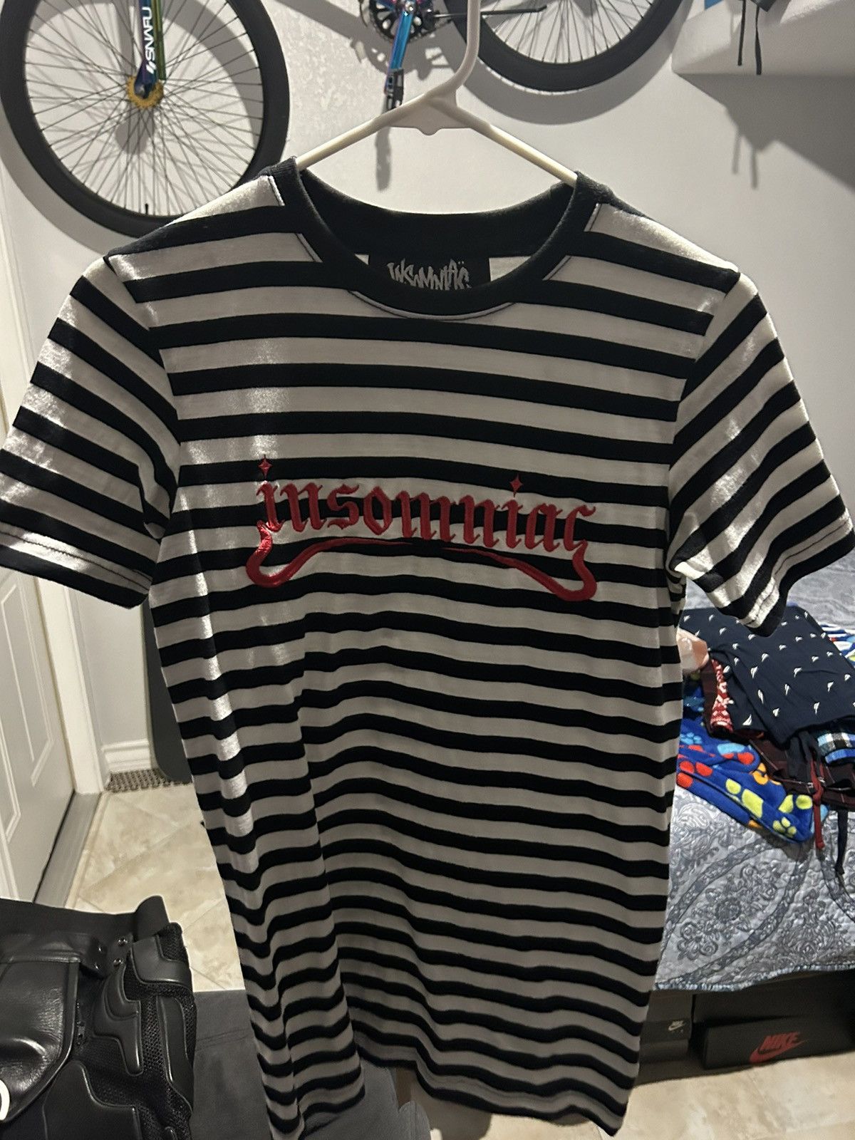 Other insomniac stripped black and white shirt Size US S / EU 44-46 / 1 - 1 Thumbnail