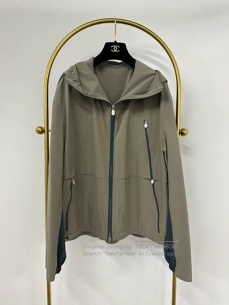 Hermes Hermes Color Blocked Waterproof Windbreaker Jacket Size US S / EU 44-46 / 1 - 1 Thumbnail