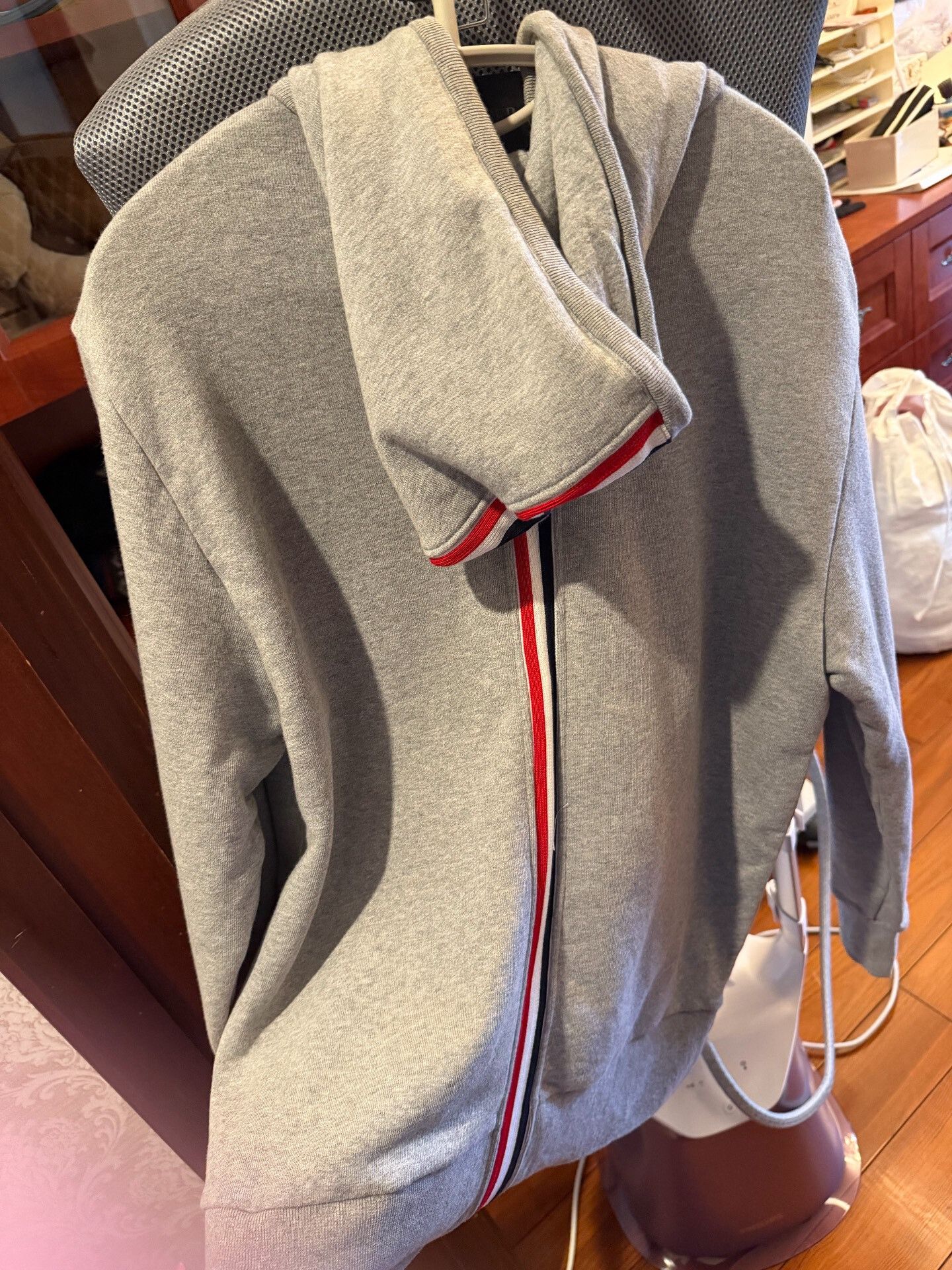 Thom Browne Thom Browne Zip-Up Hoodie Jacket Size US M / EU 48-50 / 2 - 8 Thumbnail
