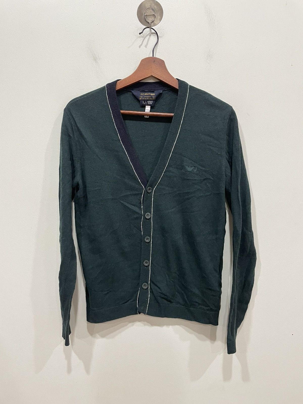 Armani Armani Jeans 30 anniversary 2011 Cardigan Size US XS / EU 42 / 0 - 1 Thumbnail