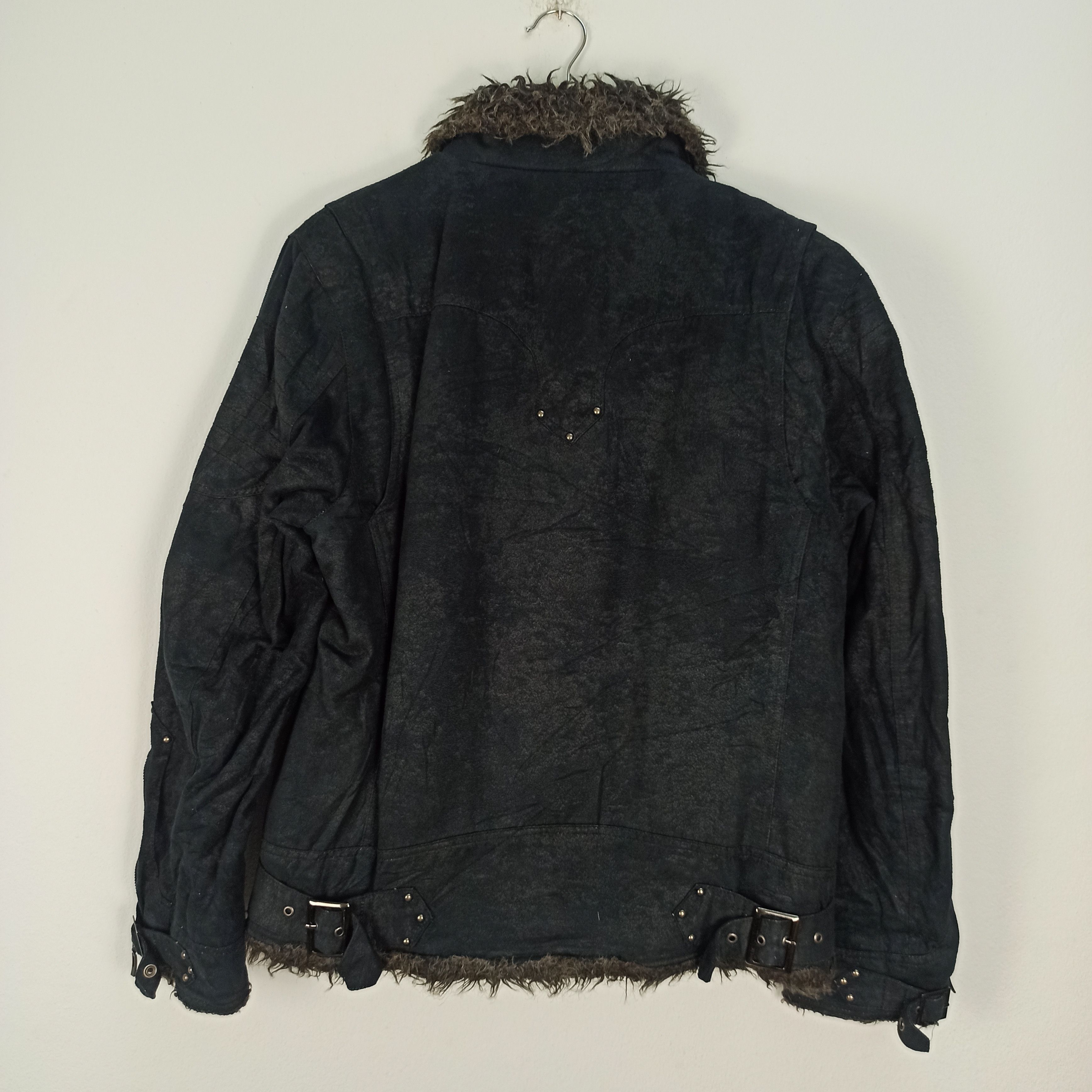 In The Attic 💥BINDING OFFER💥 IN THE ATTIC JACKET FUR SEDITIONERIES PUNK Size US L / EU 52-54 / 3 - 6 Thumbnail