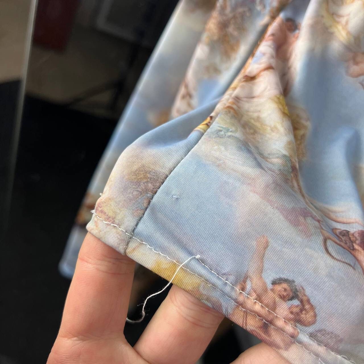 Japanese Brand Crop longsleeve angels all over print Size S / US 4 / IT 40 - 5 Thumbnail