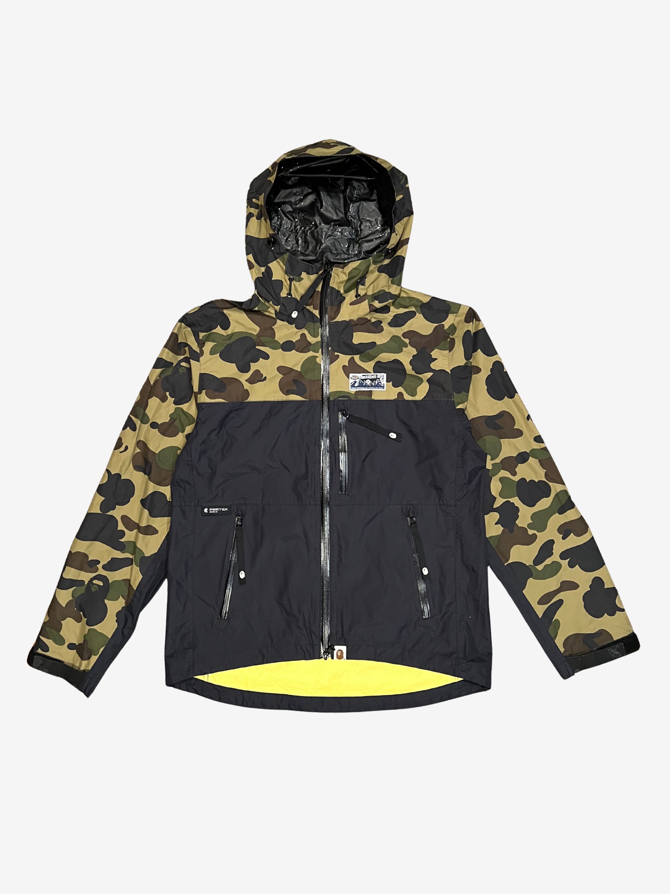 Bape A Bathing Ape Green First Camo Split Windbreaker Size US M / EU 48-50 / 2 - 1 Thumbnail