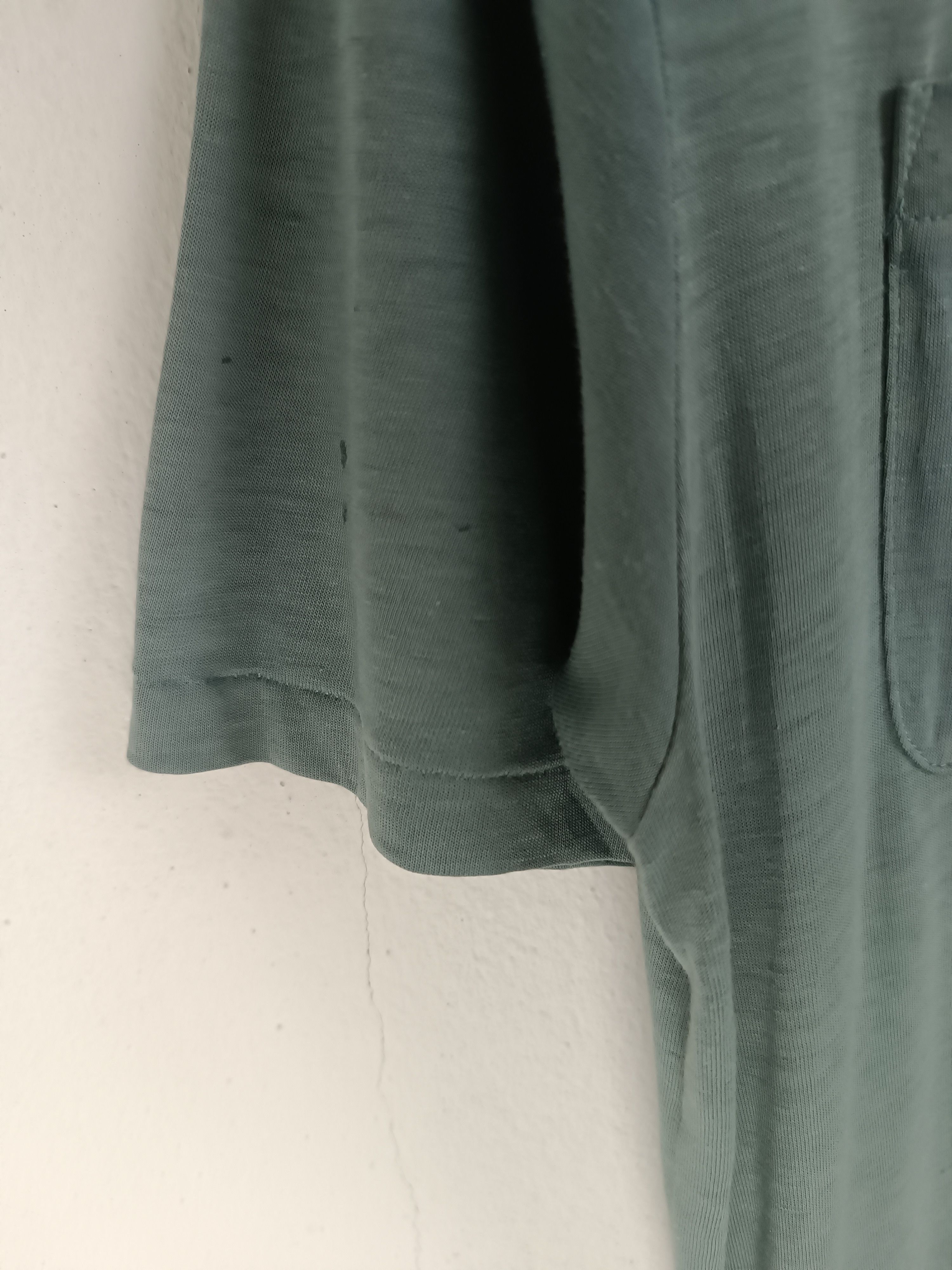 Japanese Brand THRASHED FADED VINTAGE 90'S MUSSHU 2 POCKET TEE VERY RARE Size US M / EU 48-50 / 2 - 19 Thumbnail
