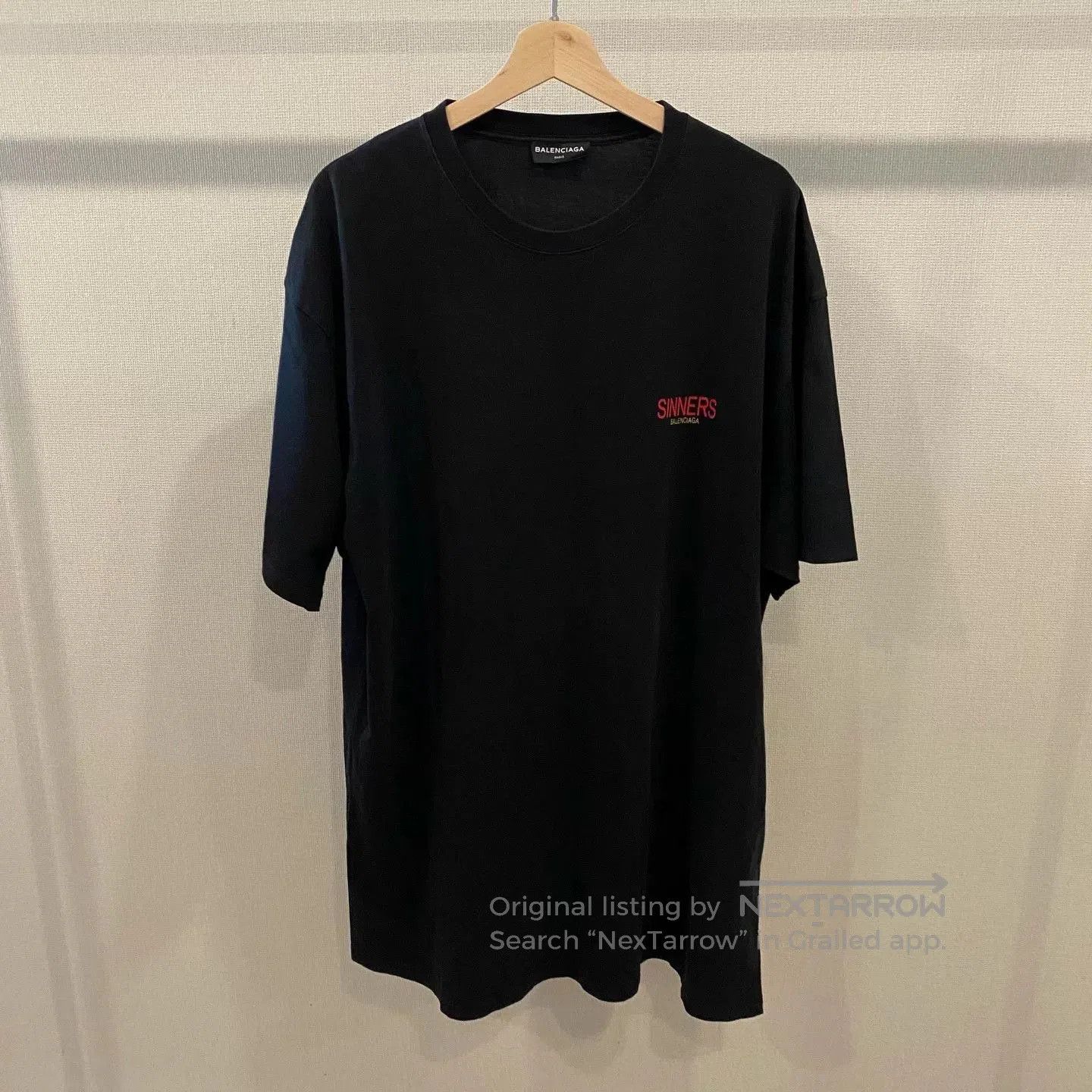 Balenciaga Balenciaga Sinners Short Sleeve Tee. Size US XXL / EU 58 / 5 - 1 Thumbnail