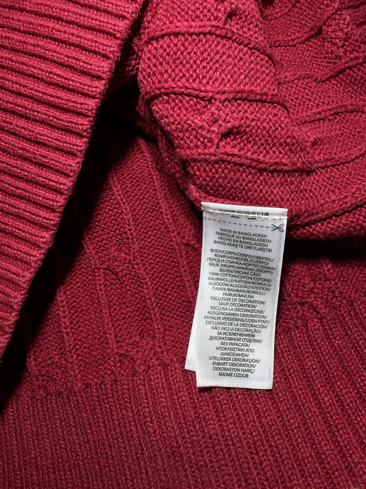 Polo Ralph Lauren × Vintage Polo Ralph Lauren Vintage Knitted Sweater Embroidered logo Size US XL / EU 56 / 4 - 7 Thumbnail
