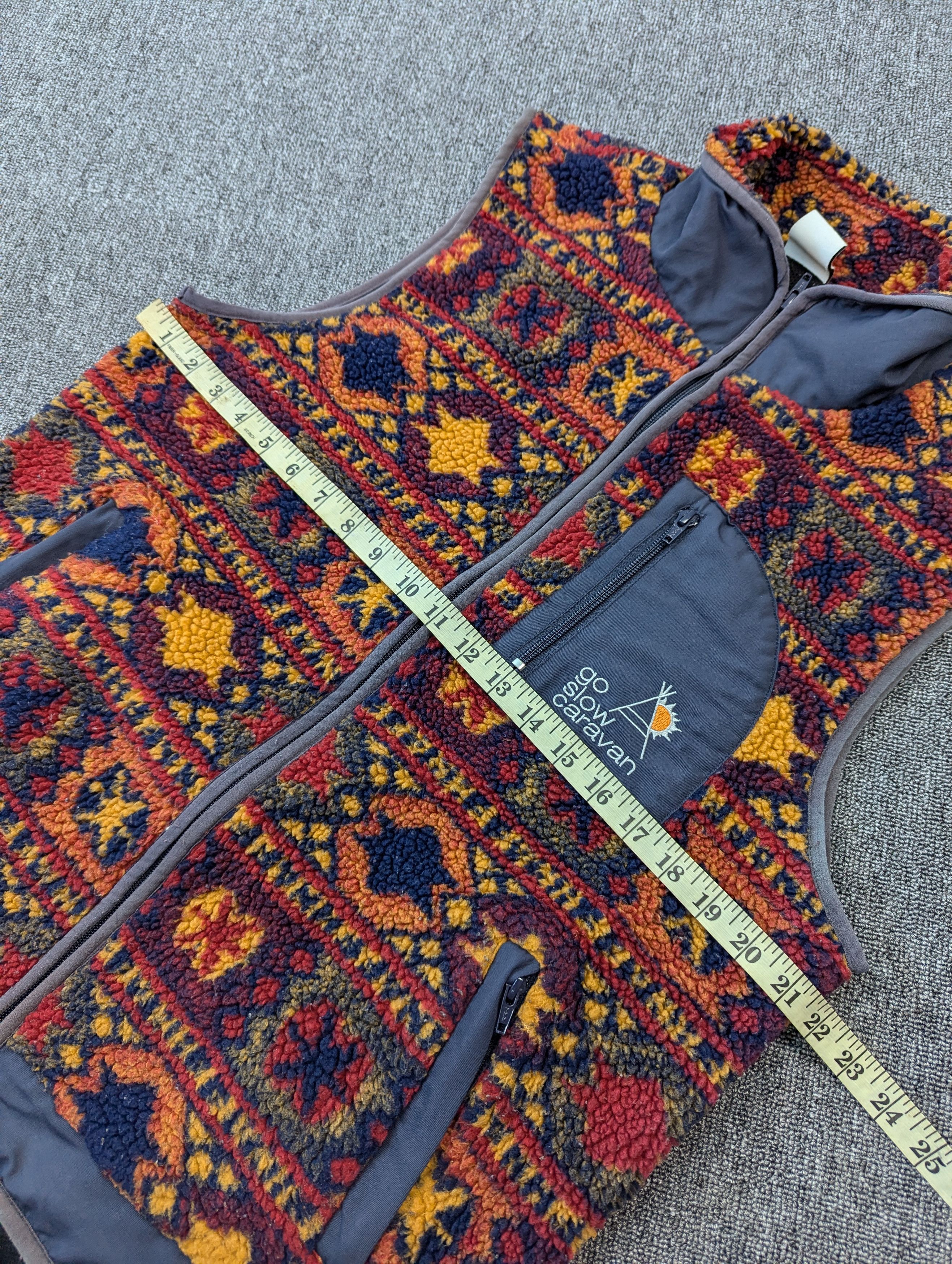go slow caravan Go Slow Caravan Sleeveless Fleece Zipper Jacket Size US M / EU 48-50 / 2 - 14 Thumbnail