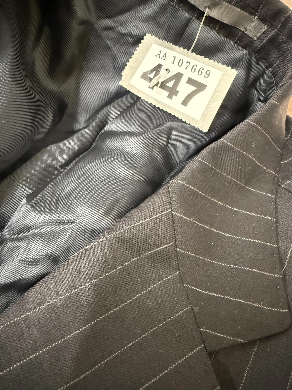 Harrods Men's Navy Pinstripe Two-Piece Suit Size 38R/48 Size 38R - 2 Thumbnail