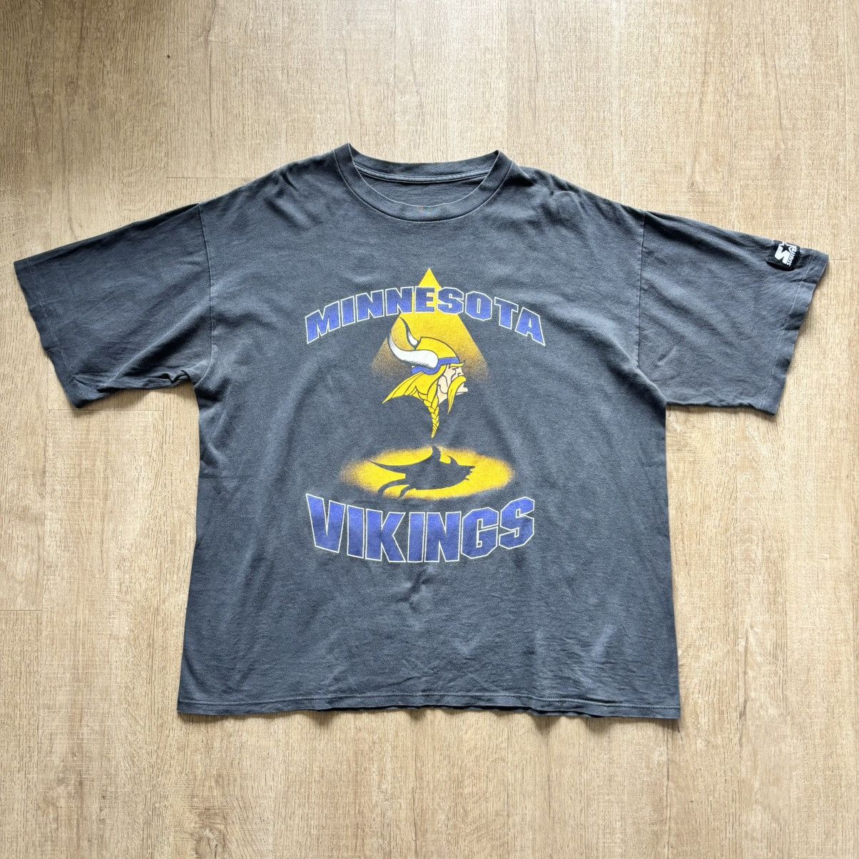 Other Vintage Starter Minnesota Vikings Tshirt Size US XL / EU 56 / 4 - 1 Thumbnail
