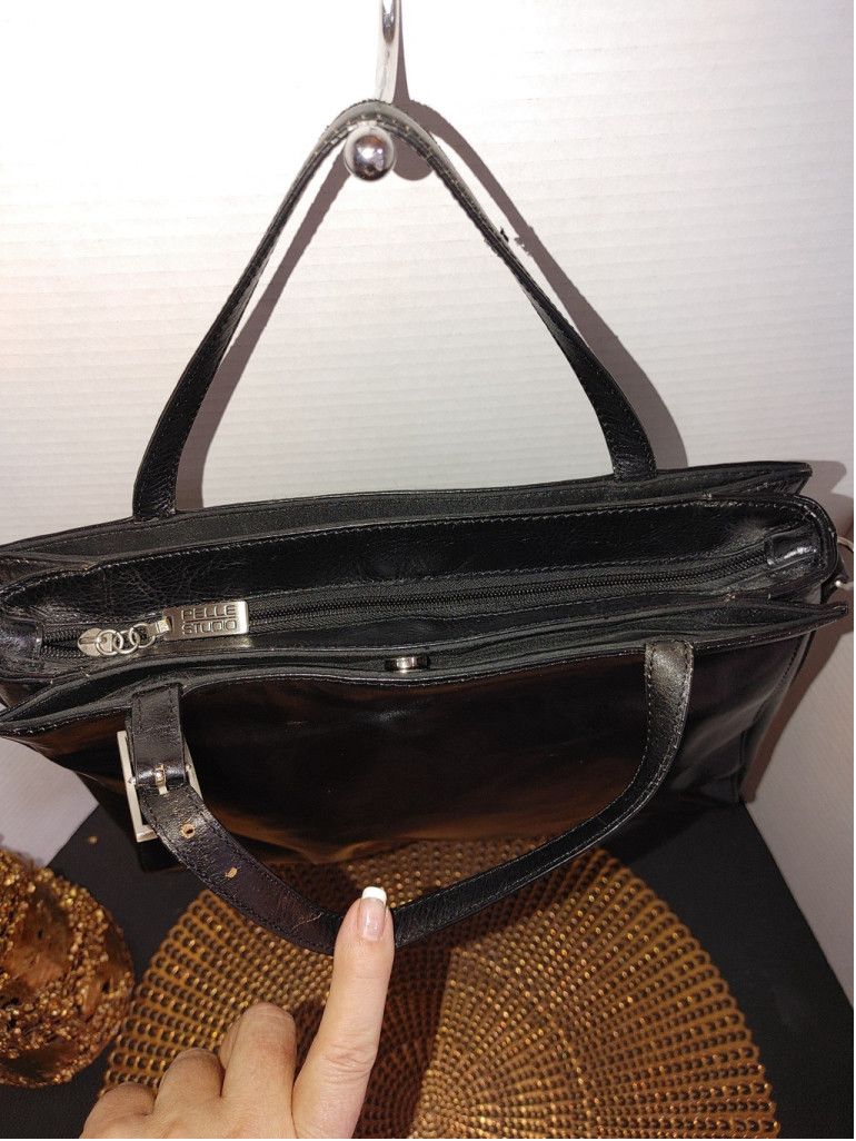 Vera Pelle Pelle Studio Roma Leather Handbag Size ONE SIZE - 7 Thumbnail