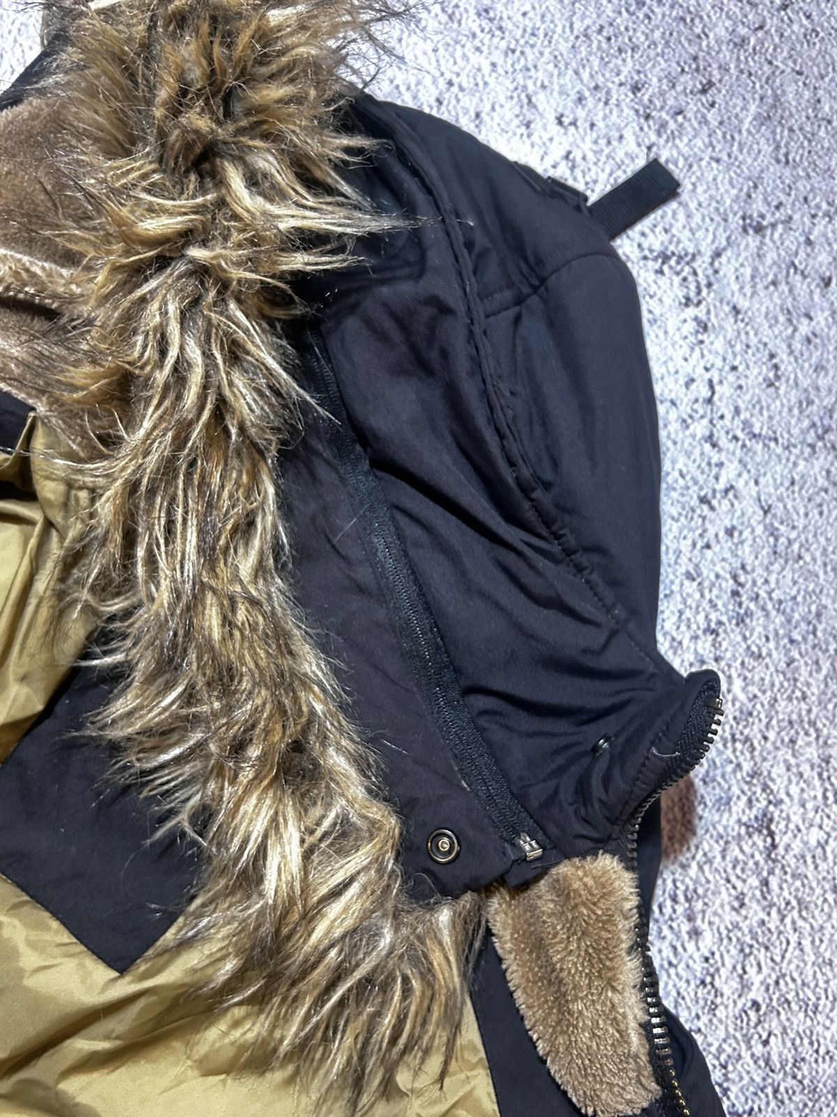 Schott Schott NYC Faux Fur hoodie Fur Hood Jacket Military Size US S / EU 44-46 / 1 - 13 Thumbnail