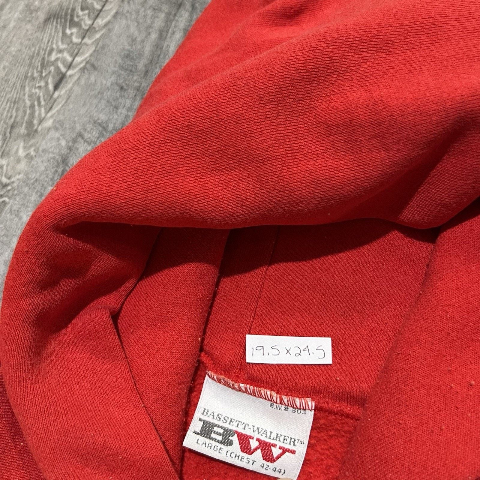 Other VTG University Of Indiana Hoodie Red 80s Hoosiers College S Size US S / EU 44-46 / 1 - 5 Thumbnail
