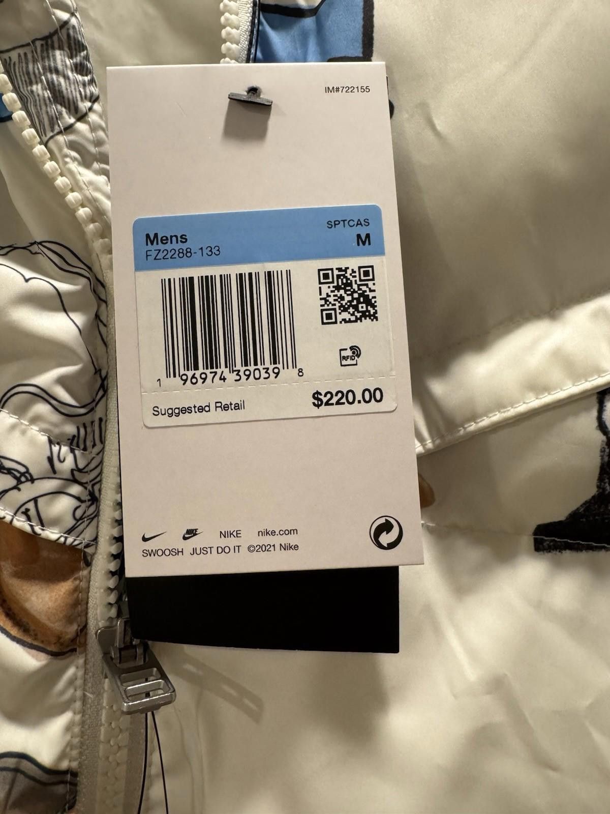Nike Nike Bold School Primaloft Storm Fit Puffer Jacket White Men Size US M / EU 48-50 / 2 - 4 Thumbnail