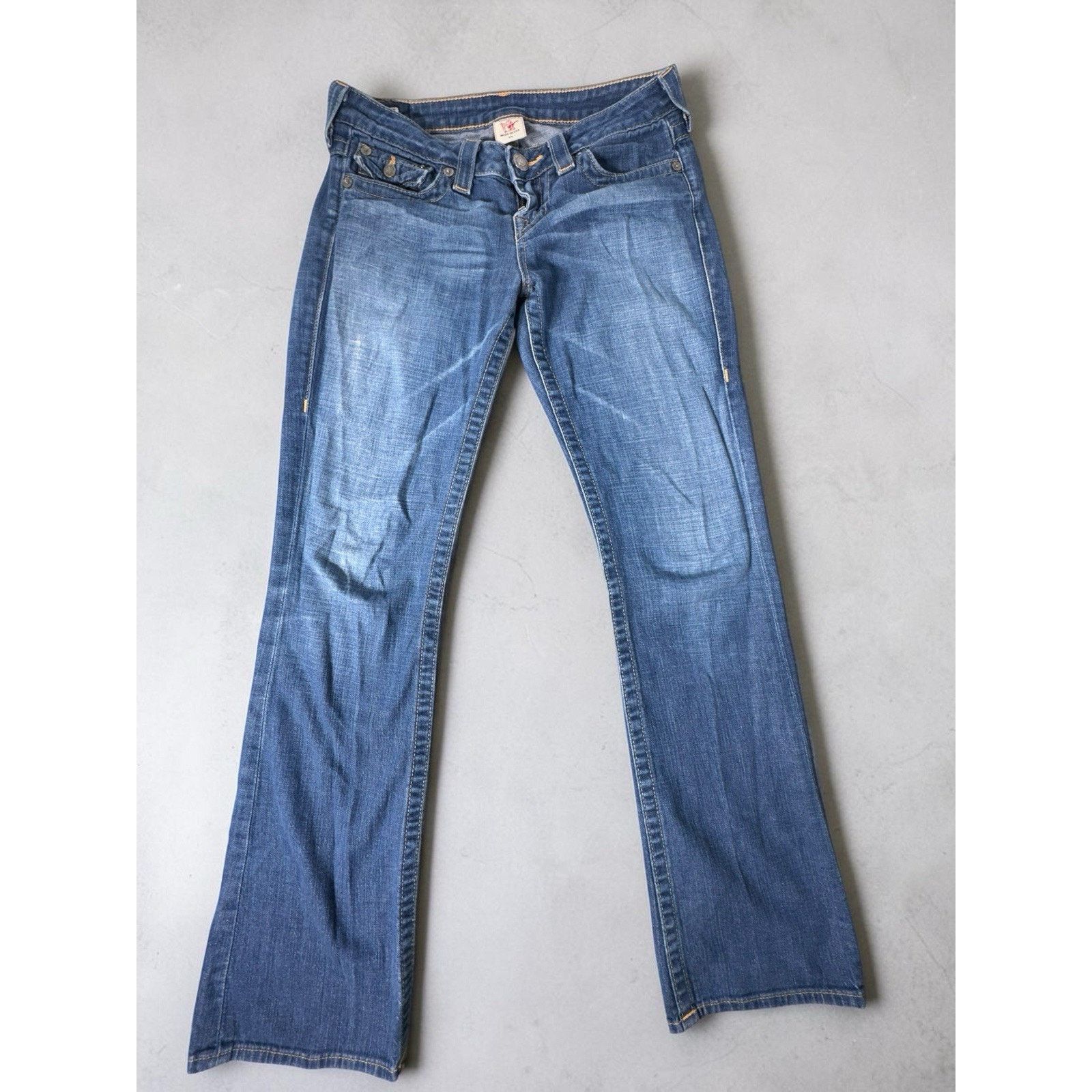 True Religion True Religion Disco Billy Jeans Womens 29 Blue Bootcut Size 29" - 1 Thumbnail