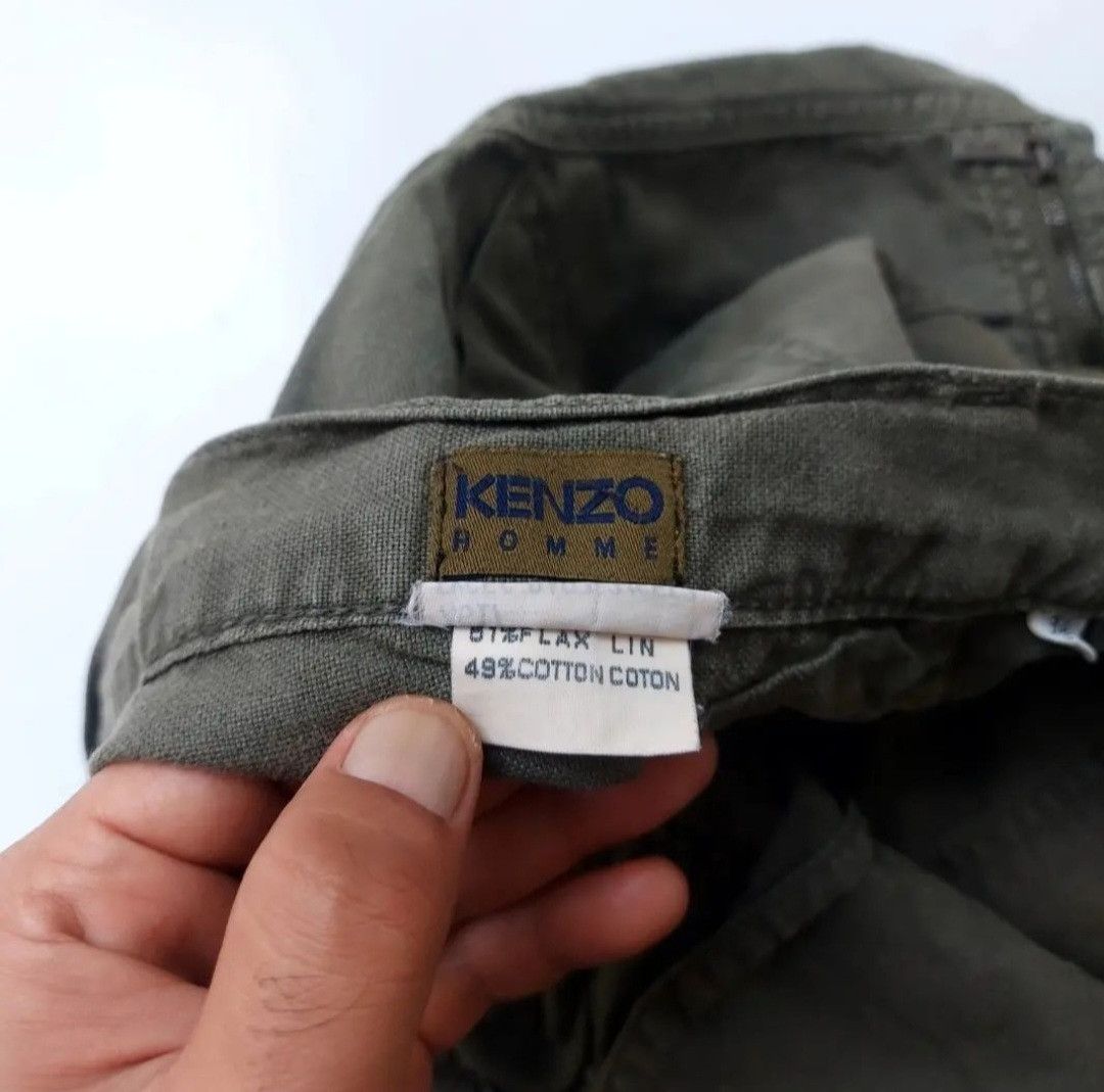 Kenzo × Vintage VTG KENZO HOMME SHORT PANTS Size US 34 / EU 50 - 7 Thumbnail