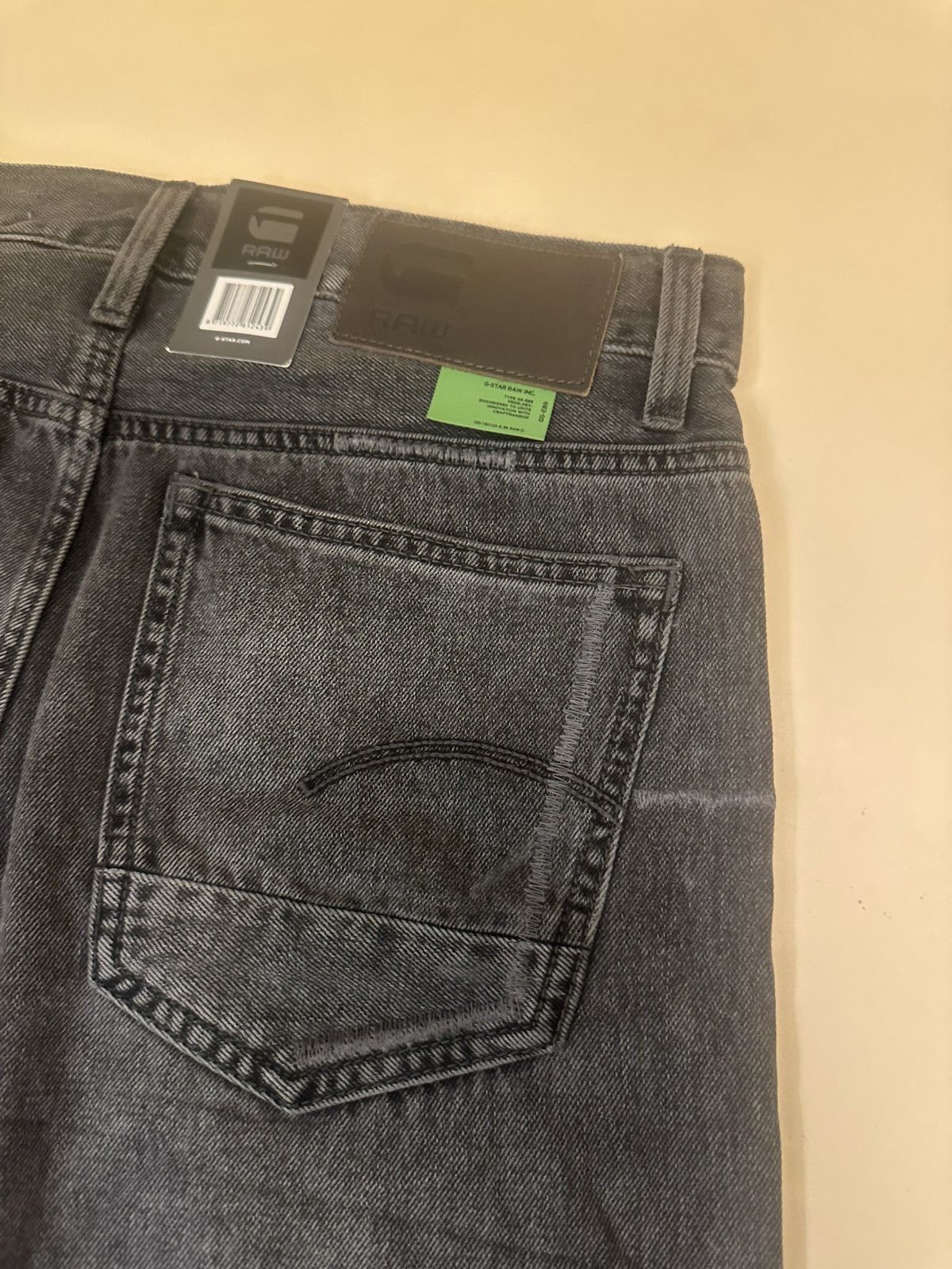 G-Star × Vintage G-Star Raw Restored Suture Embroidered Denim 30 x 32 Size US 30 / EU 46 - 4 Thumbnail