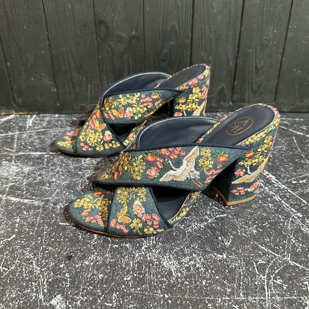 ASH Amazing ASH - Ladies Heeled Sandals 41 Size Gucci Style Size US 11 / IT 41 - 5 Thumbnail