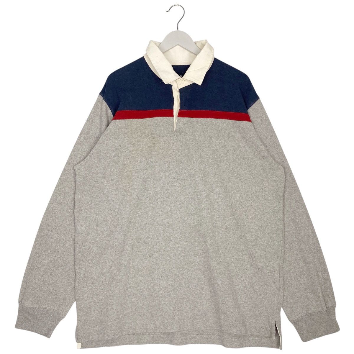 Vintage GAP Rugby Collar Shirt Striped Longsleeve Size XL