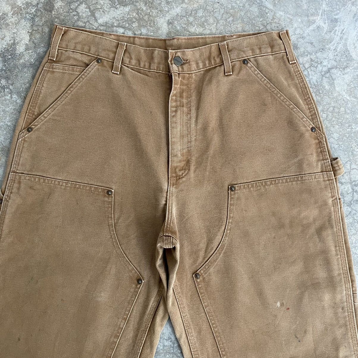 Carhartt Vintage Carhartt Double Knee Tan Carpenter Work Pants Size US 34 / EU 50 - 9 Thumbnail