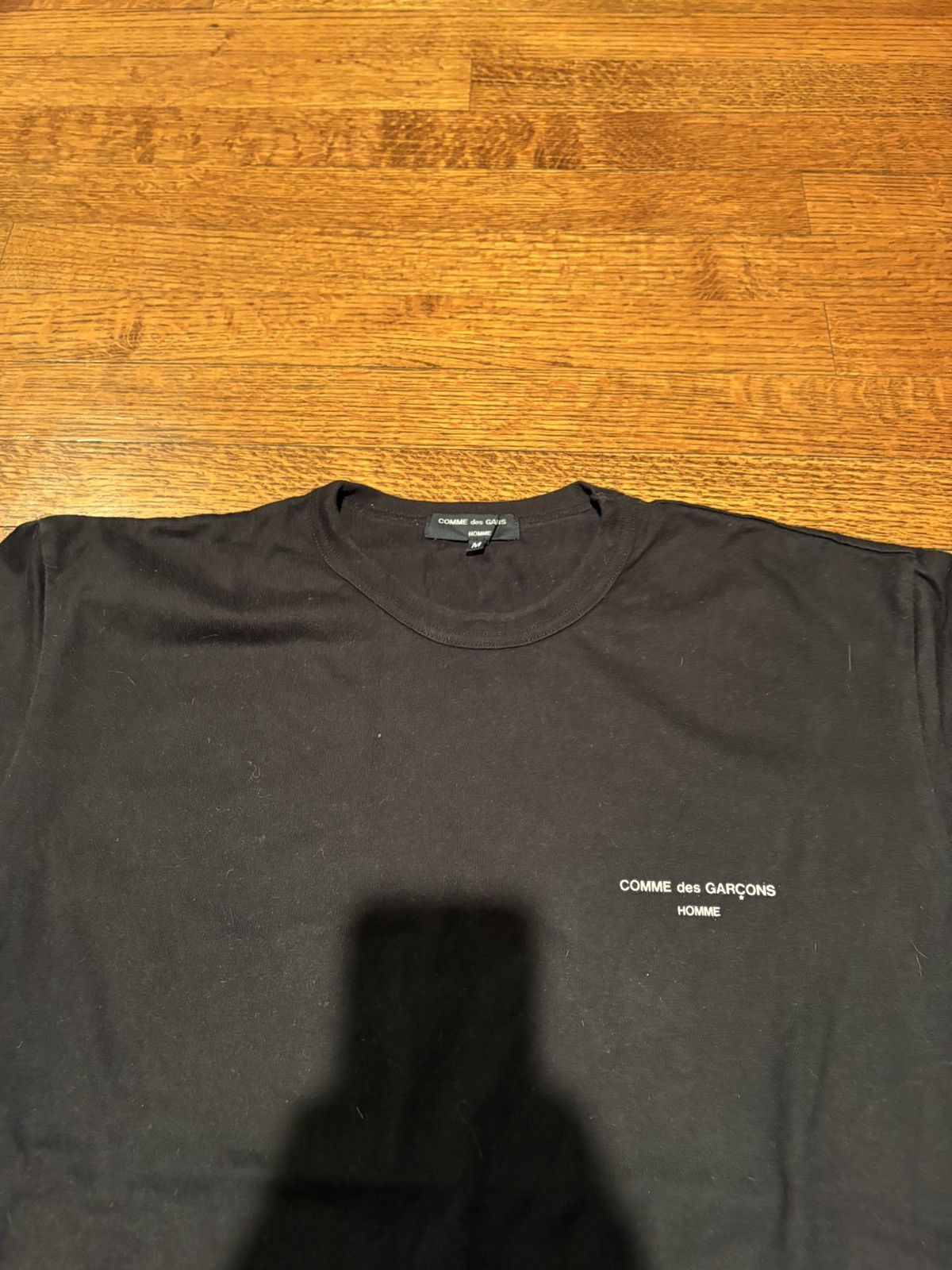 Comme des Garcons Comme des Garçons black simple tee Size US M / EU 48-50 / 2 - 2 Thumbnail