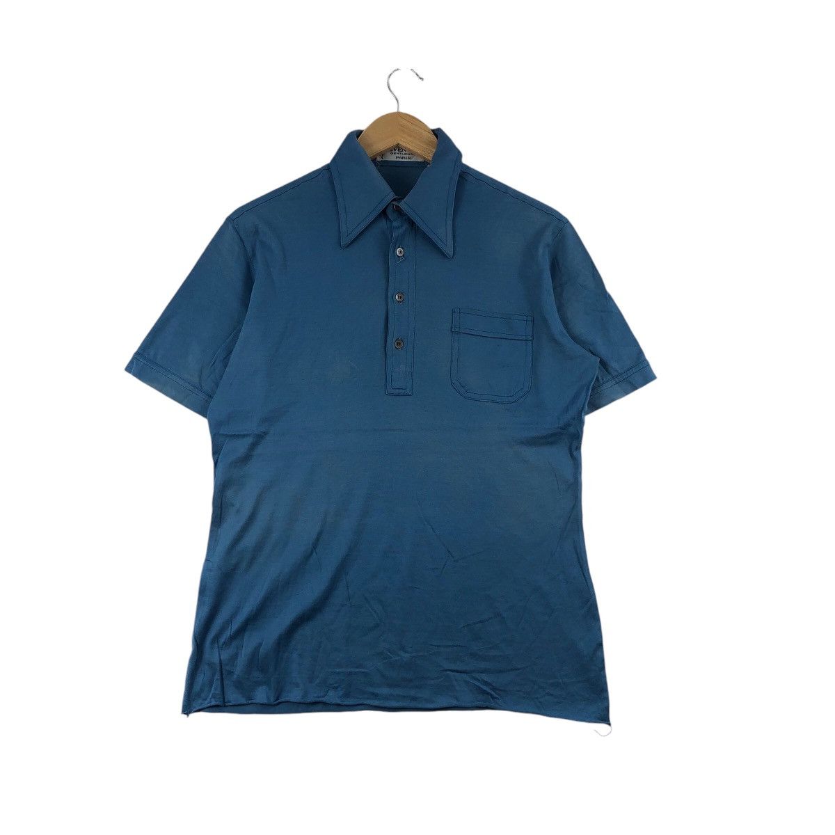 Vintage Vintage GIVENCHY Gentleman Paris Polos Tee Luxury Size US L / EU 52-54 / 3 - 1 Thumbnail