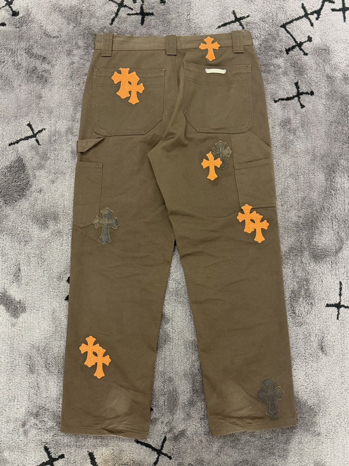 Chrome Hearts 23 Patched Brown Carpenters Size US 32 / EU 48 - 4 Thumbnail