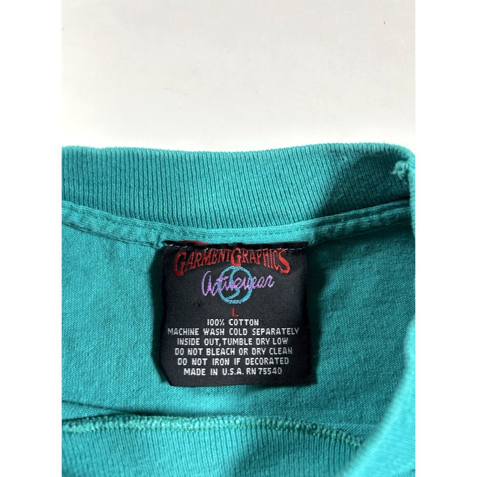 Vintage VINTAGE Taz Soccer Great Save Tee Shirt 1993 Looney Tunes Large 21.25x28.75 Blue/Green Mens Womens Unisex Adults T-Shirt Cartoon 90s Warner Bros Size US L / EU 52-54 / 3 - 7 Thumbnail