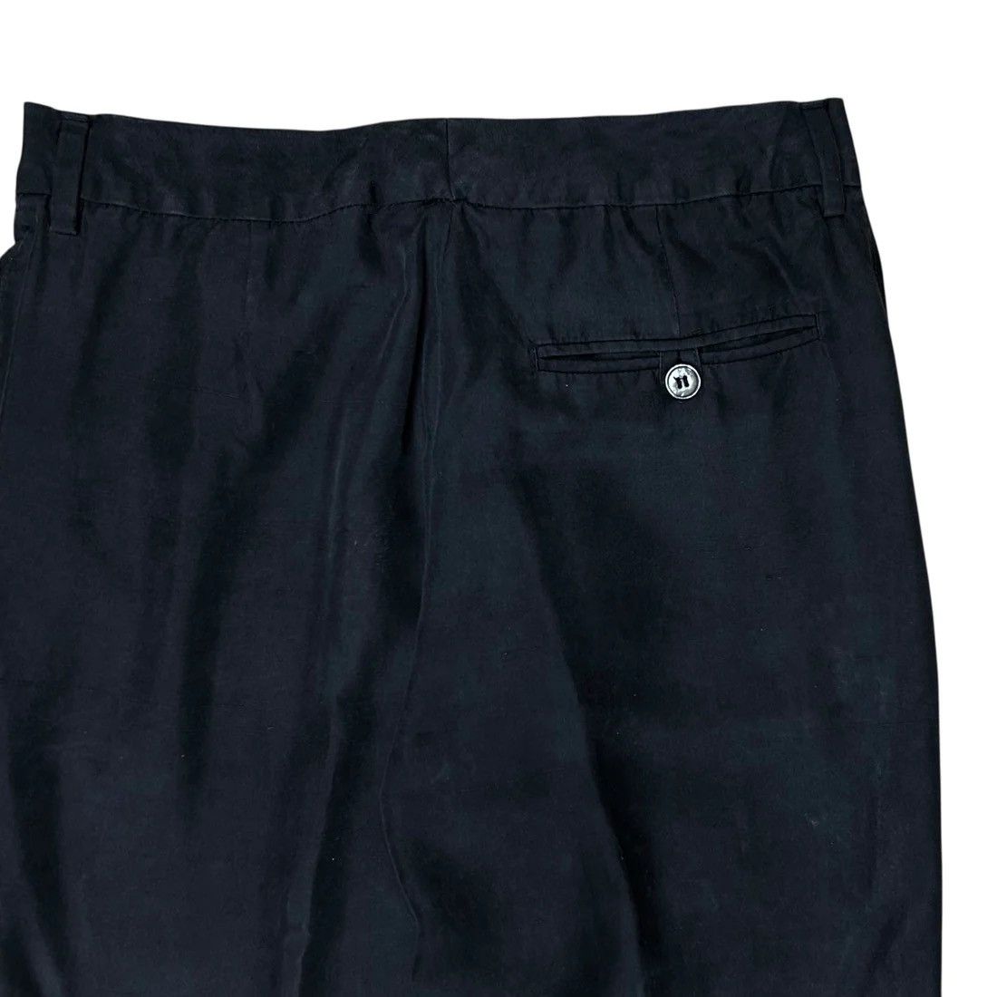 Maison Margiela Maison Martin Margiela Straight Silk Work Trousers - SS12 Size US 29 - 6 Thumbnail