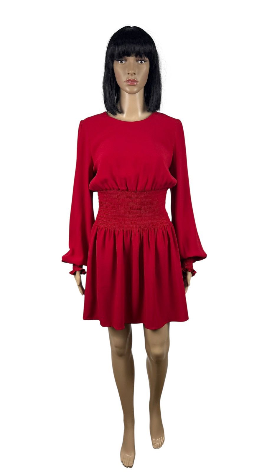 Dondup Dondup Pleated Mini Dress Viscose-Acetate size 44 Size M / US 6-8 / IT 42-44 - 2 Thumbnail