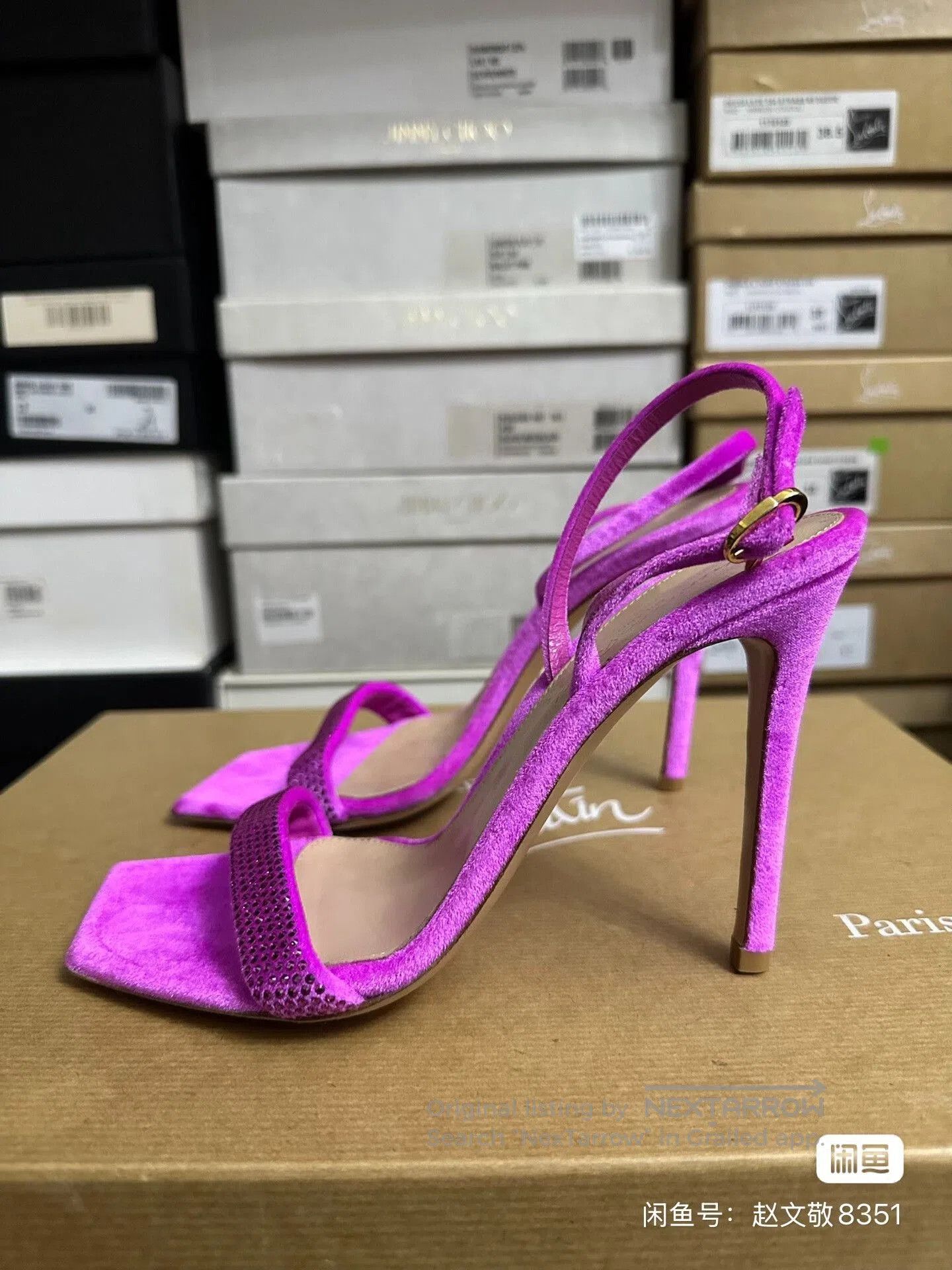 Gianvito Rossi Gianvito Rossi Pink Strappy Open-Toe Sandals. Size US 6 / IT 36 - 4 Thumbnail