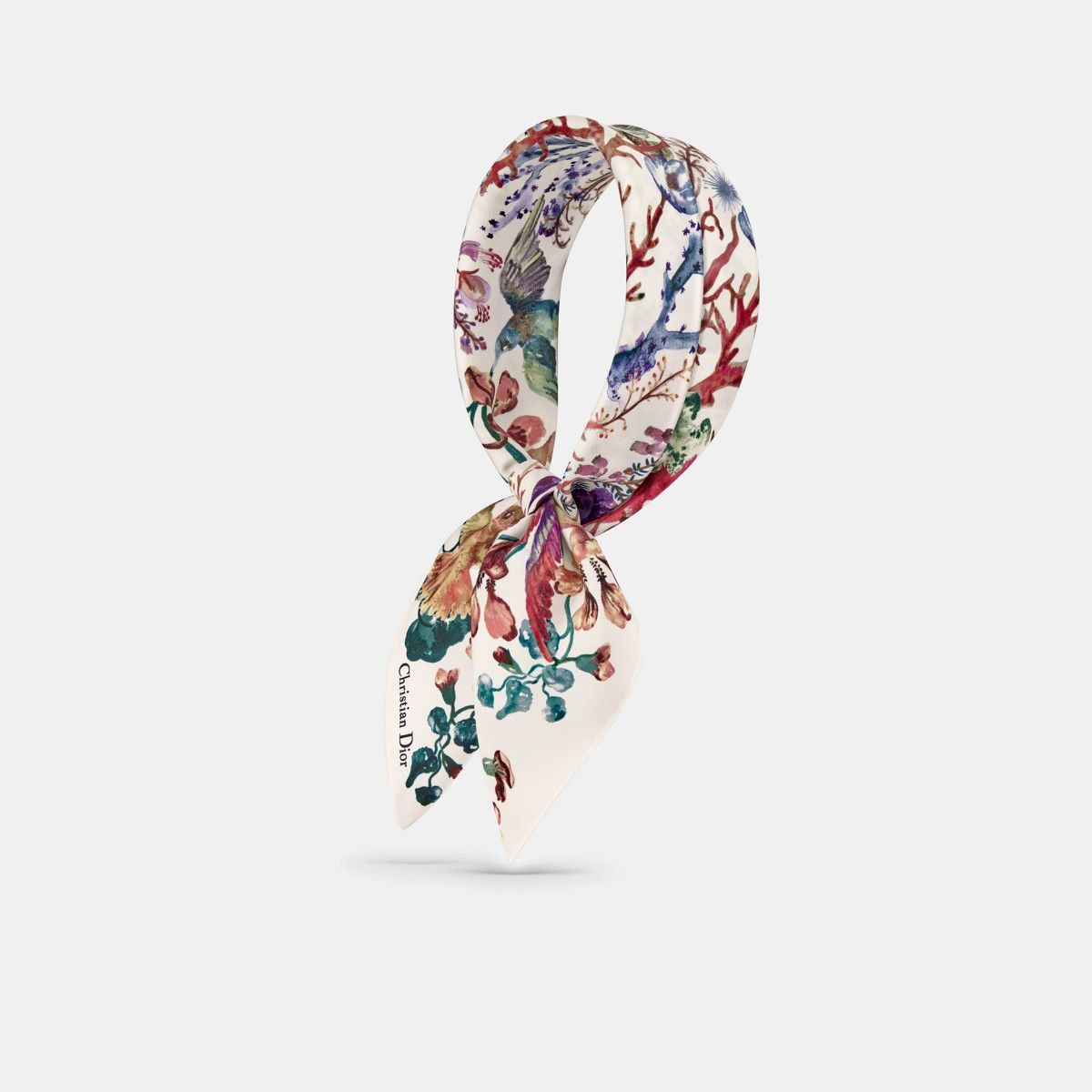 Dior o1bcso1str0226 Size:OS/Tarot 70 Square Scarf in Multicolor Size ONE SIZE - 1 Thumbnail
