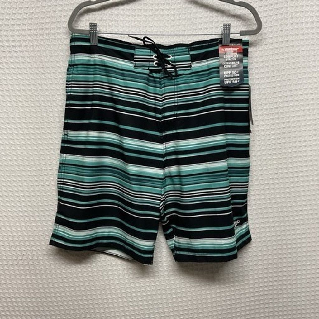 Speedo NWT Speedo Bondi Eco 4-Way UPF 50+ Board/Swim Shorts Men L Size US 34 / EU 50 - 15 Thumbnail