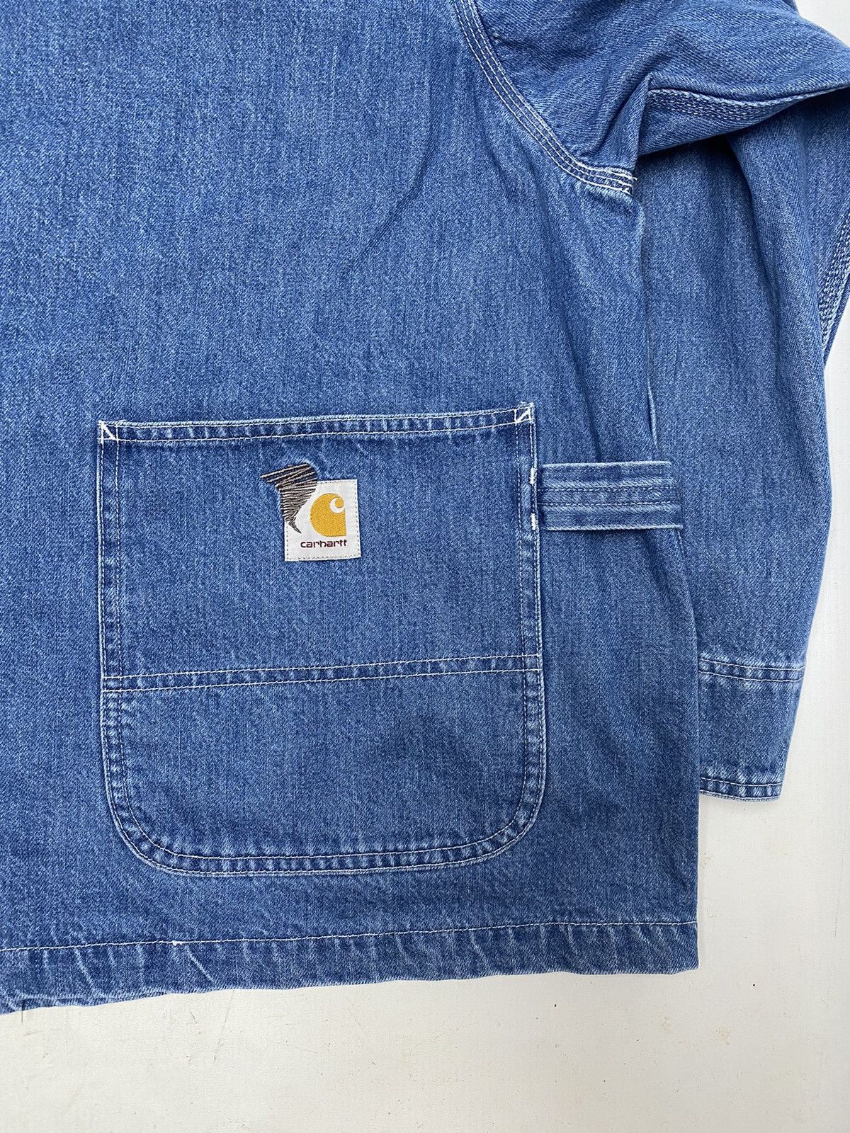 Carhartt Wip Chore Coat Max denim Jacket Carhartt Wip x new L Size US XXL / EU 58 / 5 - 13 Thumbnail