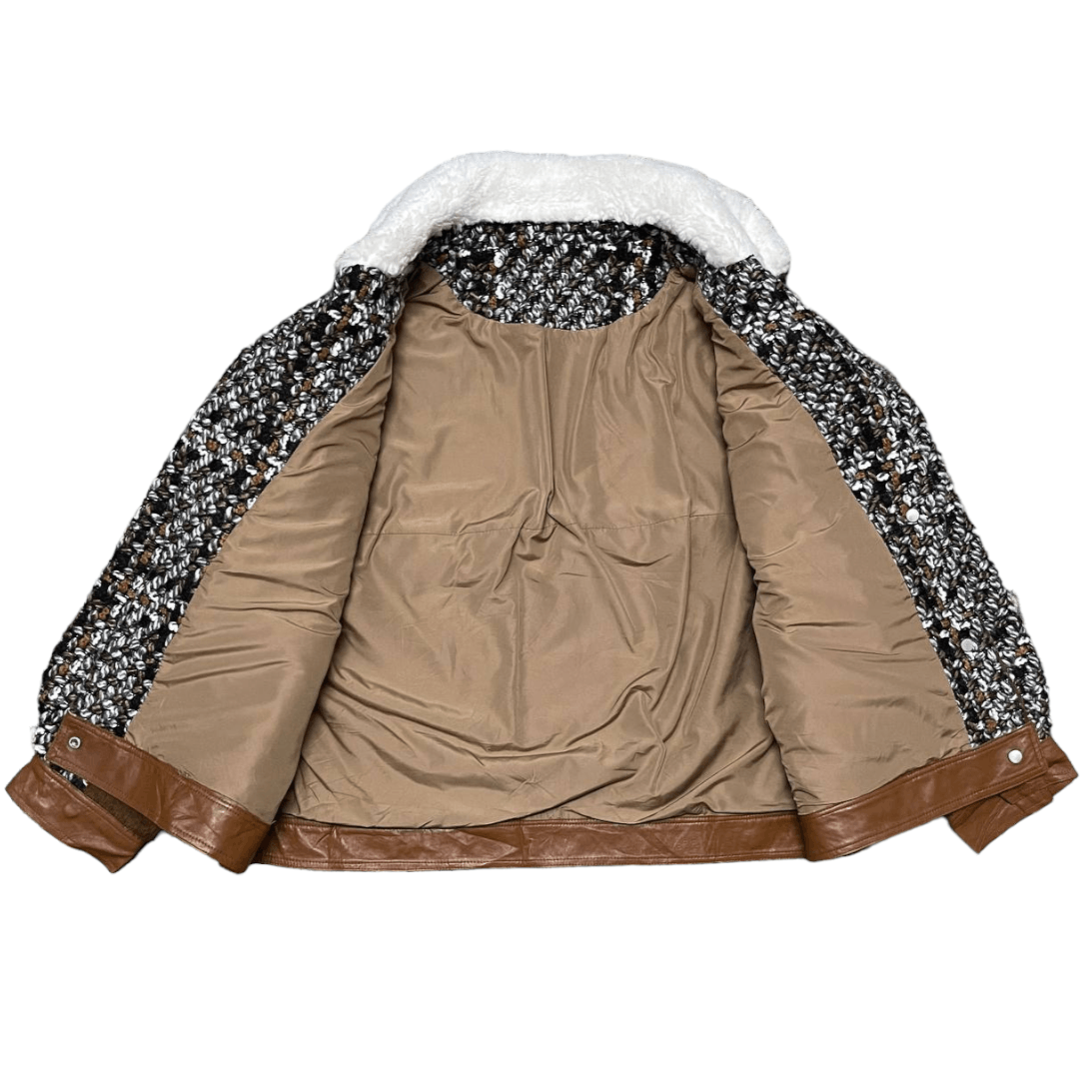 Handmade Japanese Brand Knit Mohair Coat Jacket Cropped Size L / US 10 / IT 46 - 7 Thumbnail