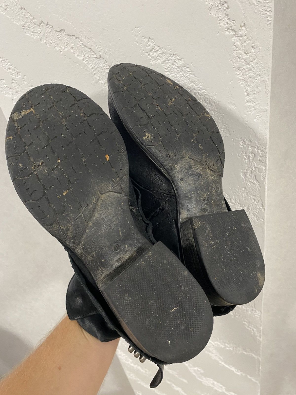 Other Vintage Avantgarde Y2K Grange A.S.98 Style Boho Boots ASH Size US 10 / IT 40 - 10 Thumbnail