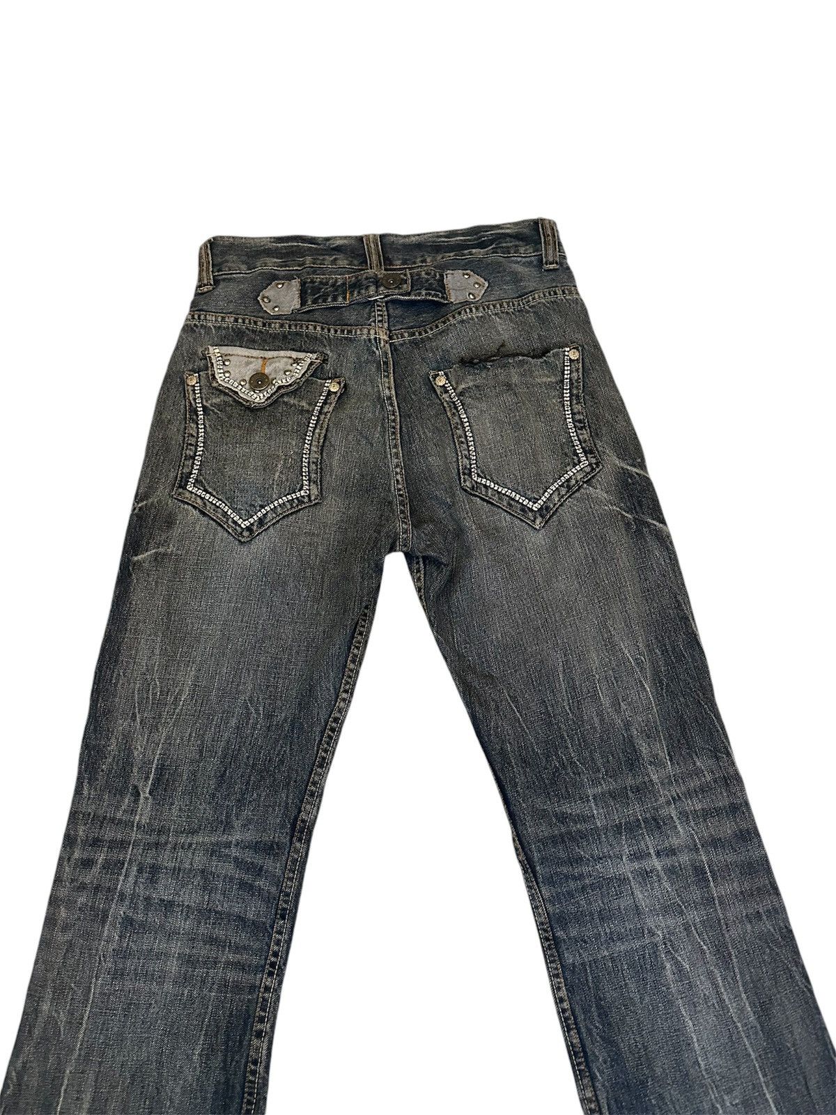 Japanese Brand Distress denim Size US 30 / EU 46 - 5 Thumbnail