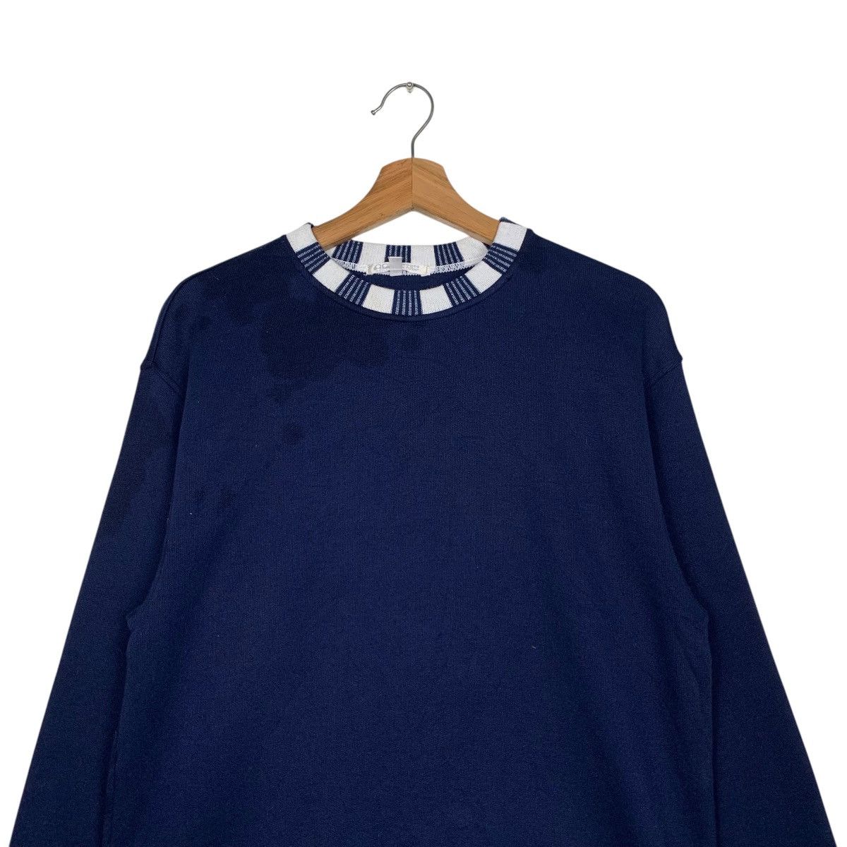 Courreges Vintage COURREGES Embroidery Logo Pullover Sweater #1916-C83 Size M / US 6-8 / IT 42-44 - 2 Thumbnail