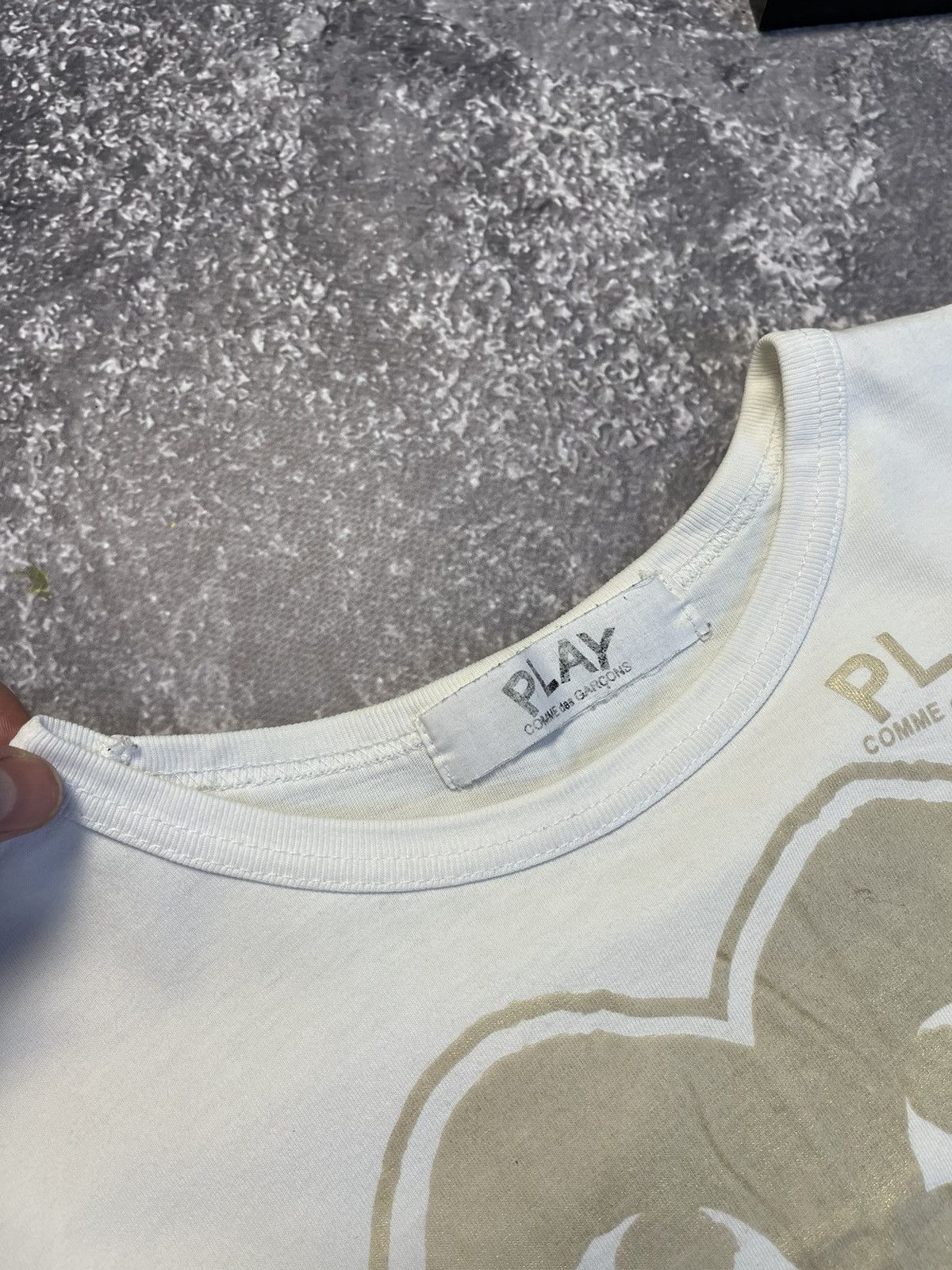 CDG by Comme des Garcons × Comme des Garcons × Comme des Garcons PLAY Comme des garcons play tee Size US S / EU 44-46 / 1 - 2 Thumbnail