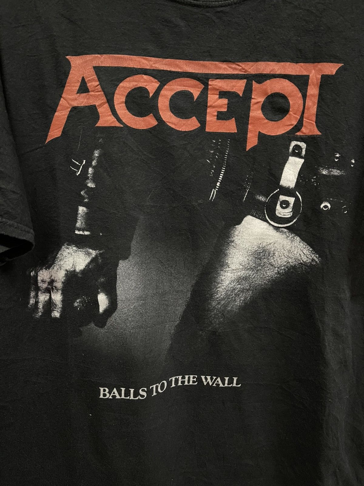 Band Tees German Heavy Metal Band Accept " Ball To The Wall"🔥🔥🔥 Size US XL / EU 56 / 4 - 2 Thumbnail