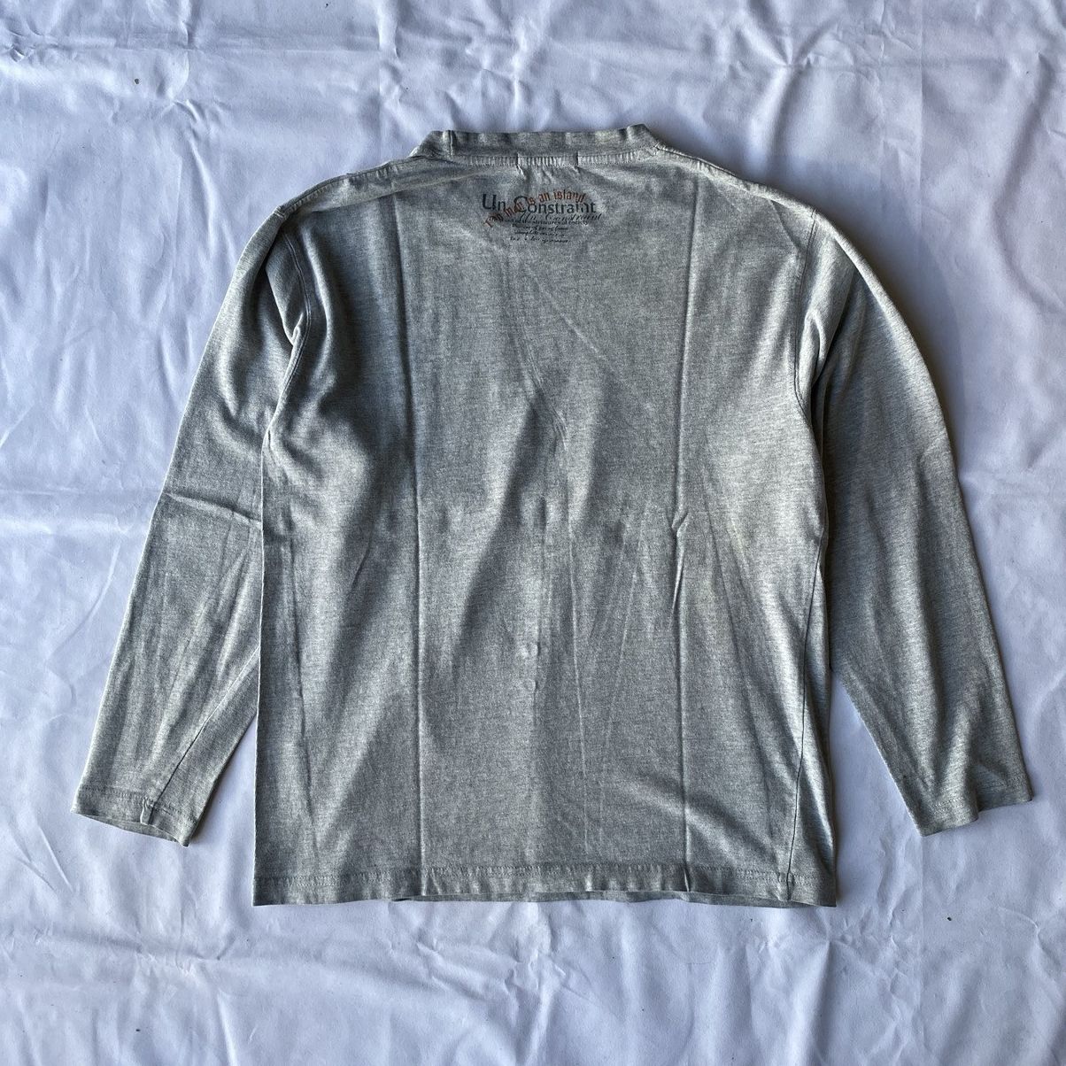 Beauty Beast × If Six Was Nine × Japanese Brand Japanese Unconstraint Poem No Man Is An Island Long Sleeve Size US M / EU 48-50 / 2 - 10 Thumbnail