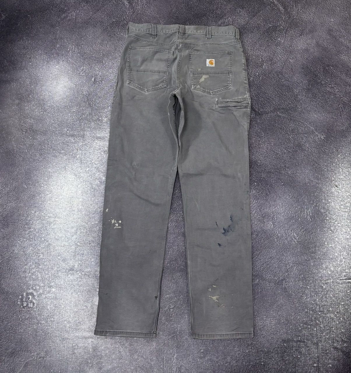 Carhartt Vintage Carhartt American Gray Y2K Work Hype Pants Jeans Size US 34 / EU 50 - 1 Thumbnail