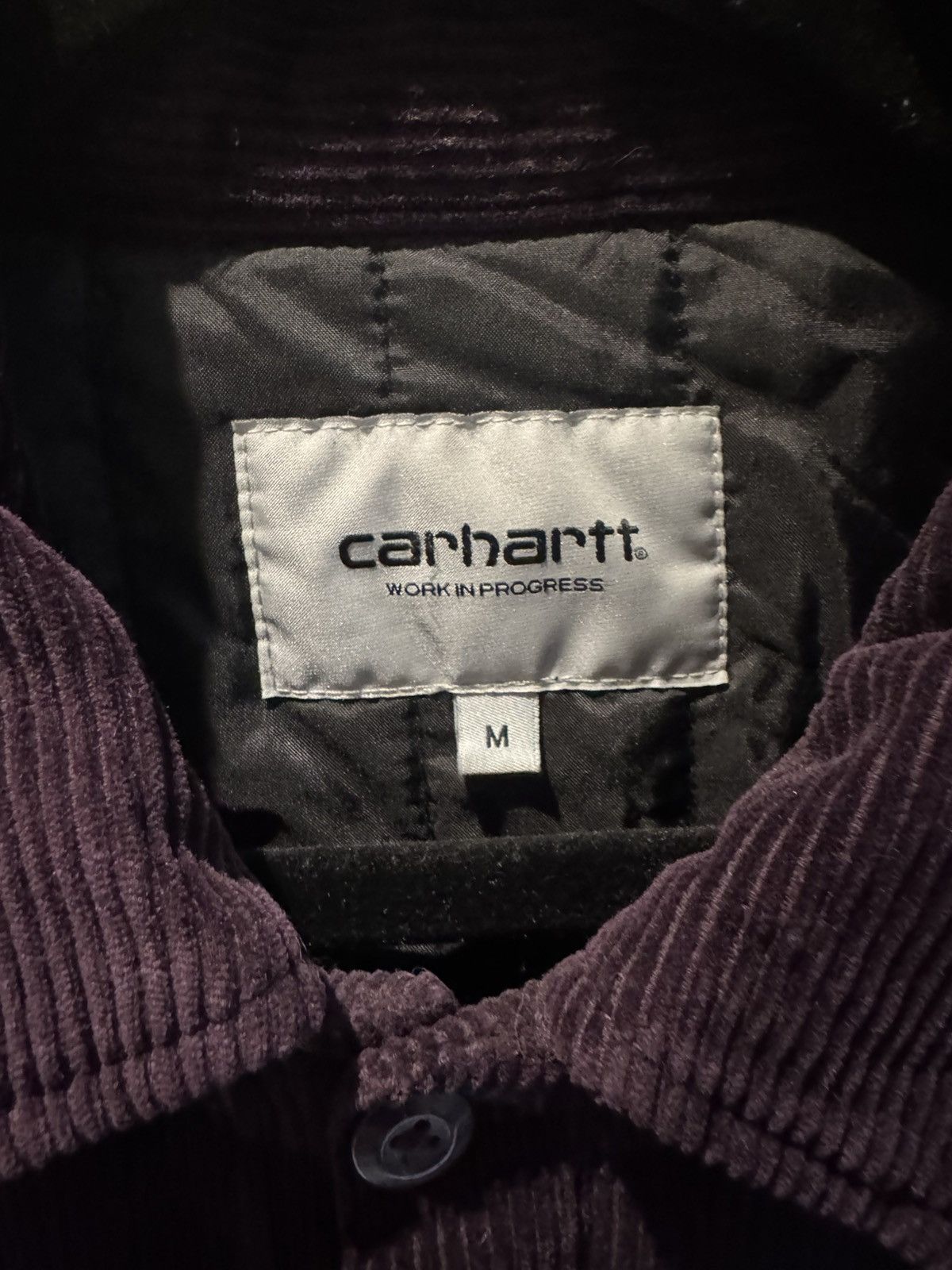 Carhartt Carhartt Corduroy Trucker / Shirt Jacket Dark Purple Medium Size US M / EU 48-50 / 2 - 3 Thumbnail