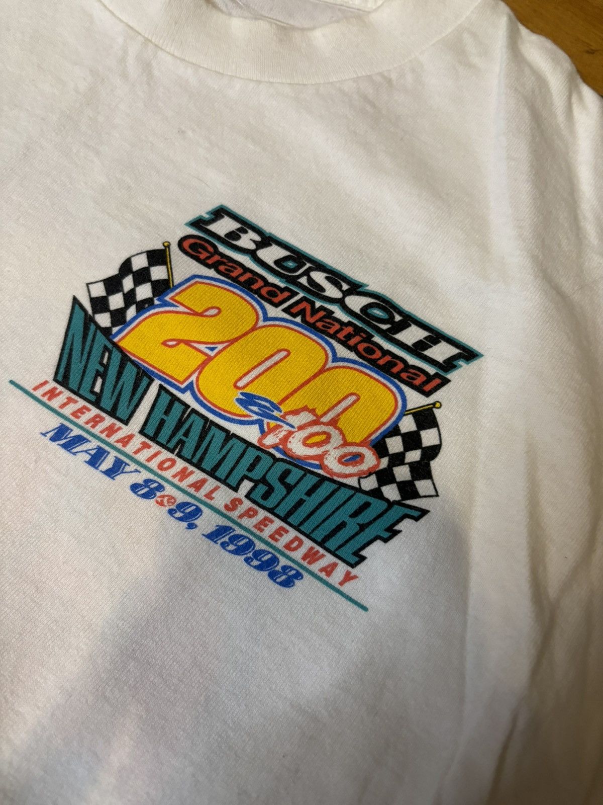 NASCAR × Vintage 1998 nascar Busch New Hampshire speedway shirt Size US L / EU 52-54 / 3 - 3 Thumbnail
