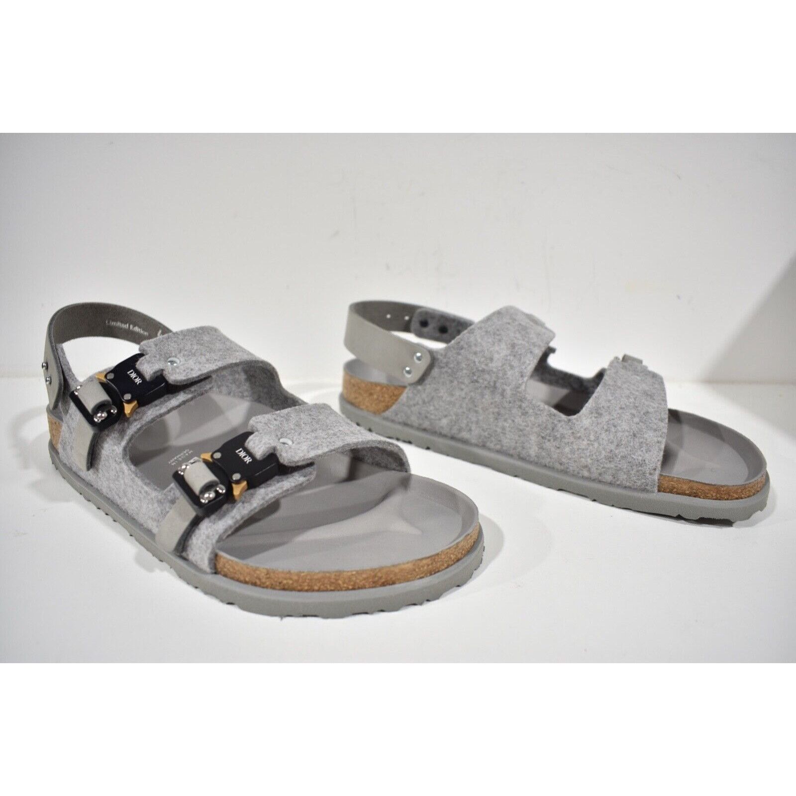 Dior Dior By Birkenstock Milano Wool Slingback Buckle Flat 44 11 Size US 11 / EU 44 - 7 Thumbnail