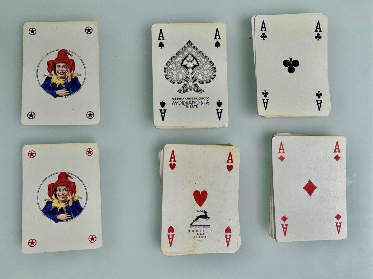 Designer × Gucci × Vintage RARE GUCCI PLAYING CARDS Size ONE SIZE - 4 Thumbnail