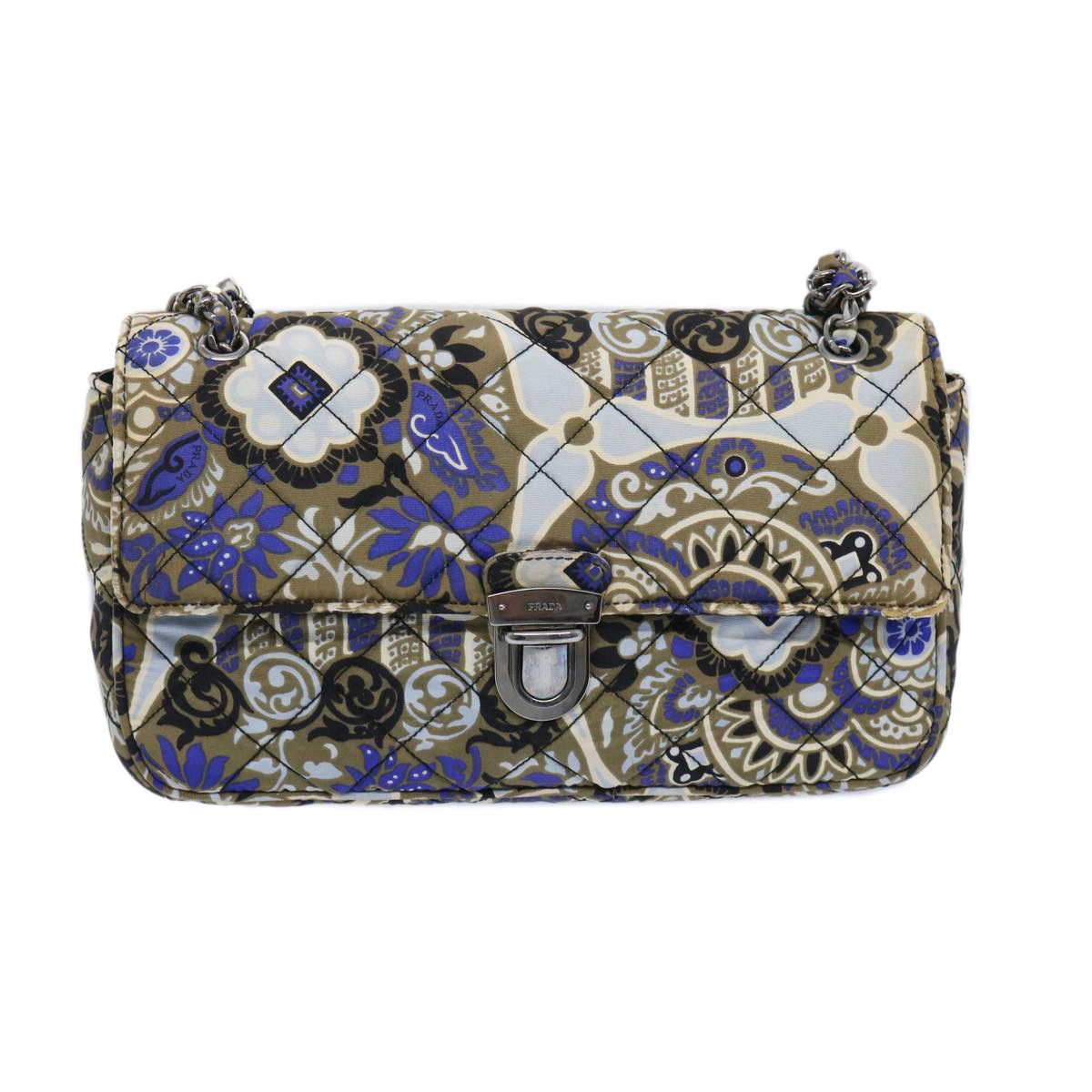 Prada Tessuto Multicolour Synthetic Shoulder Bag (Pre-Owned) Size ONE SIZE - 1 Thumbnail