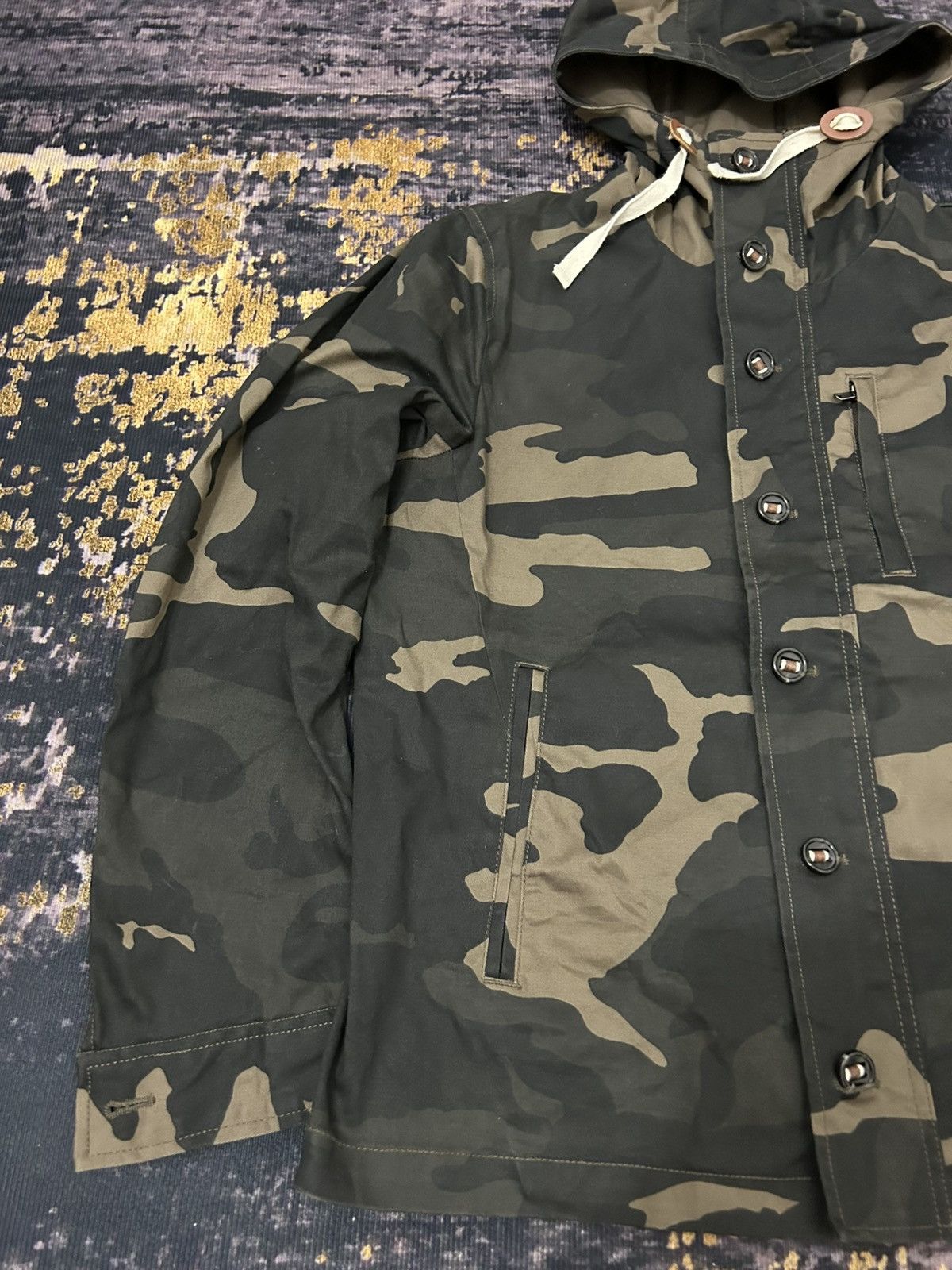 Beams Japan Beams Hoodie Camo Parka Jacket Size US M / EU 48-50 / 2 - 5 Thumbnail