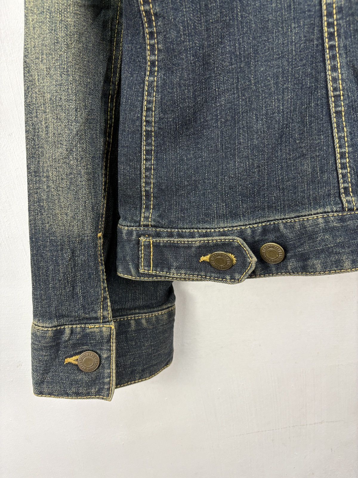 Takeo Kikuchi × Vintage Vintage Takeo Kikuchi Denim Jacket Faded Blue Wash Size US M / EU 48-50 / 2 - 13 Thumbnail